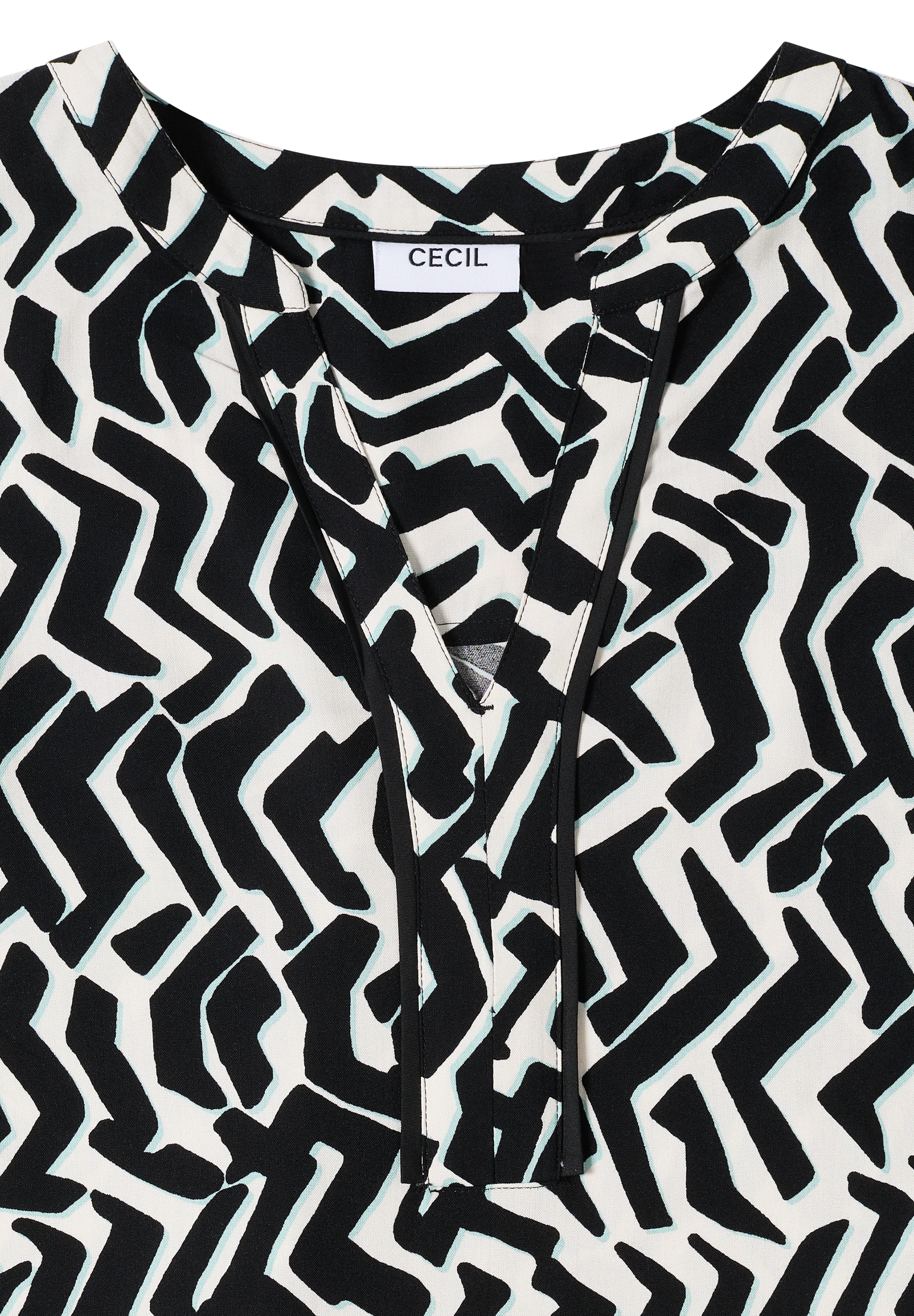 Cecil Langarmbluse aus softer Viskose