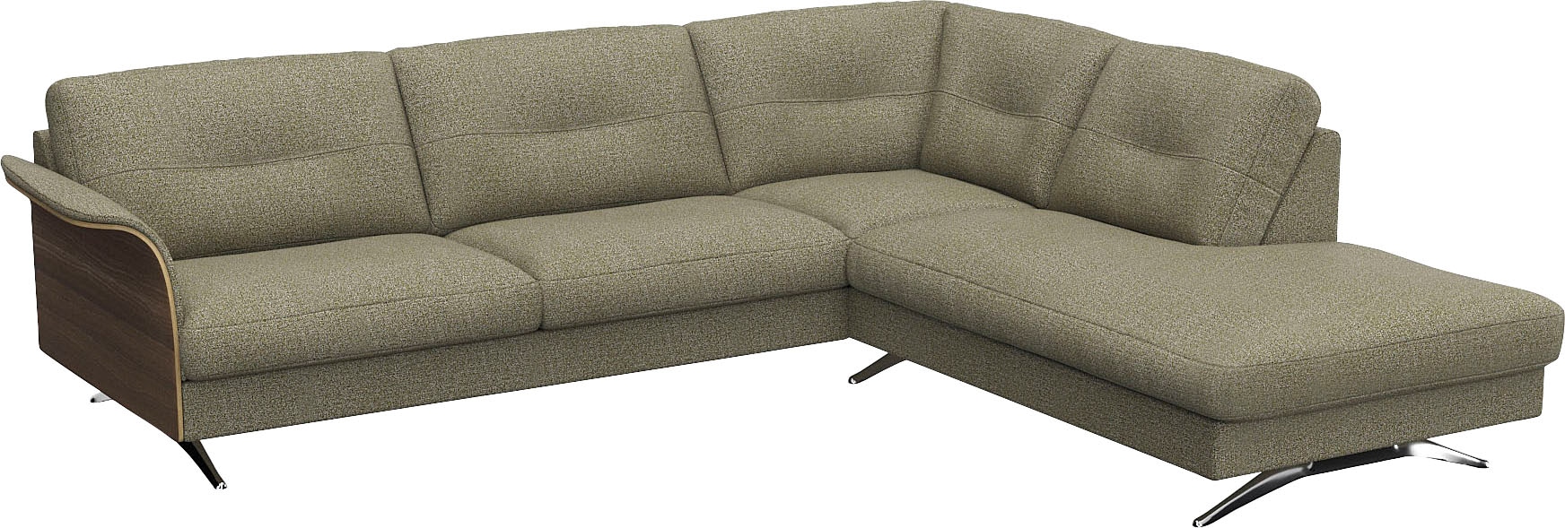 FLEXLUX Ecksofa »Glow«, Skandinavisches Design, In hochwertiger Verarbeitung