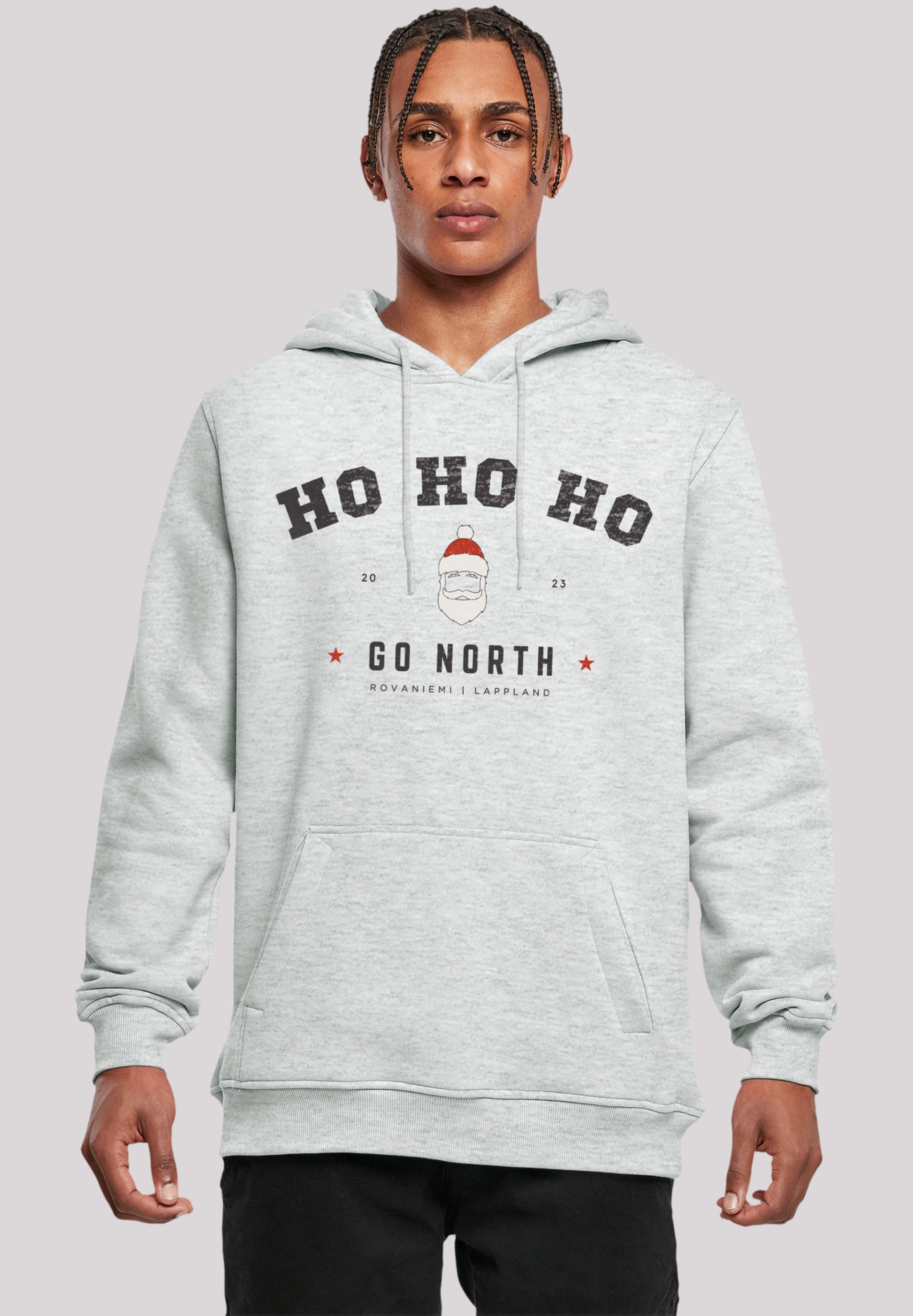 Claus Weihnachten, Geschenk, bestellen | F4NT4STIC Weihnachten«, Ho Logo Kapuzenpullover BAUR Ho ▷ Santa »Ho