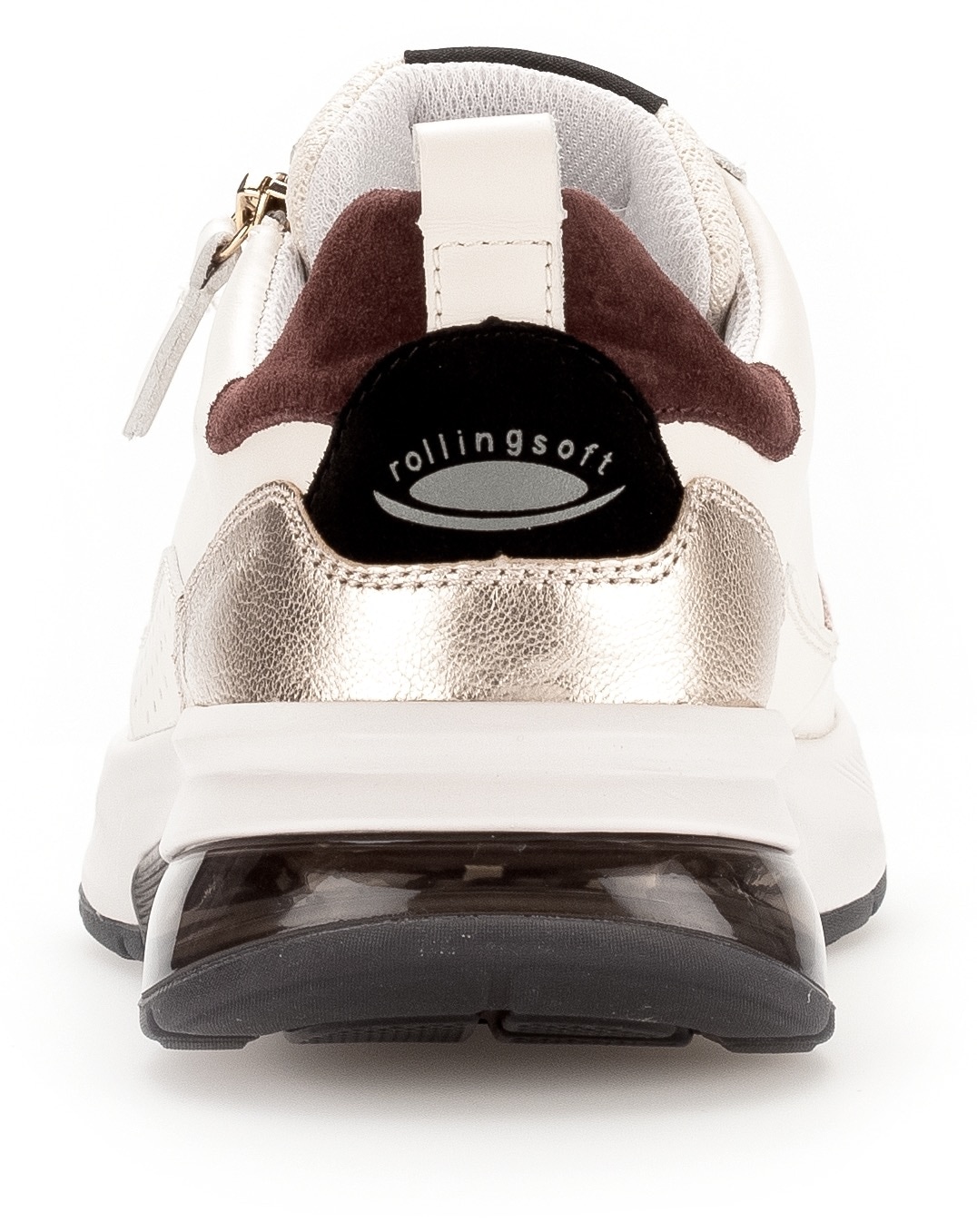 Gabor Rollingsoft Sneaker, mit OPTIFIT-Wechselfußbett, Freizeitschuh, Halbschuh, Schnürschuh