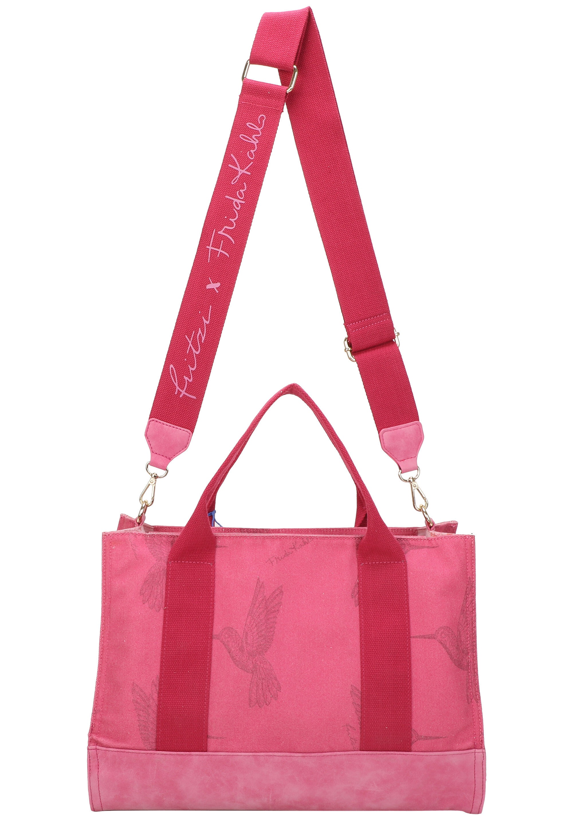 Fritzi aus Preußen Shopper »Fritzi x Frida Kahlo« mit Kolibri-Print