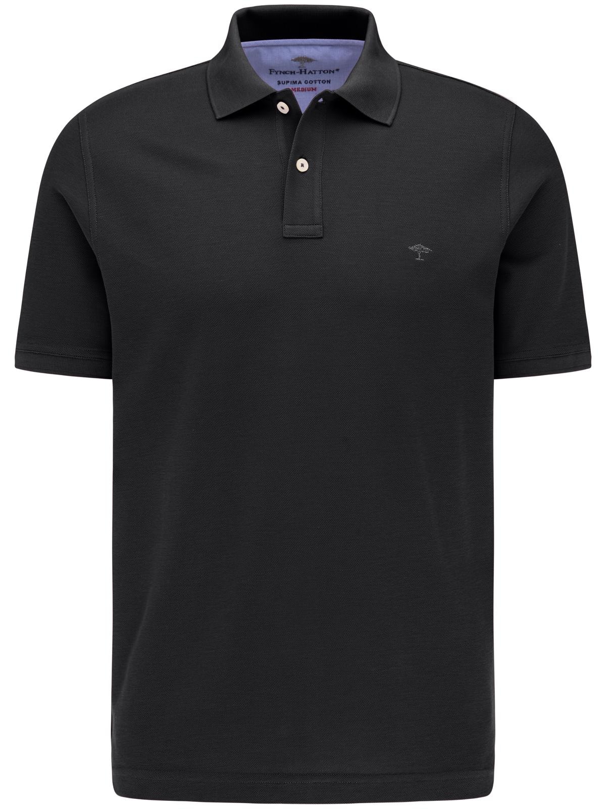 FYNCH-HATTON Poloshirt normale Passform, mit 2-Knopf-Polokragen, aus Baumwo günstig online kaufen