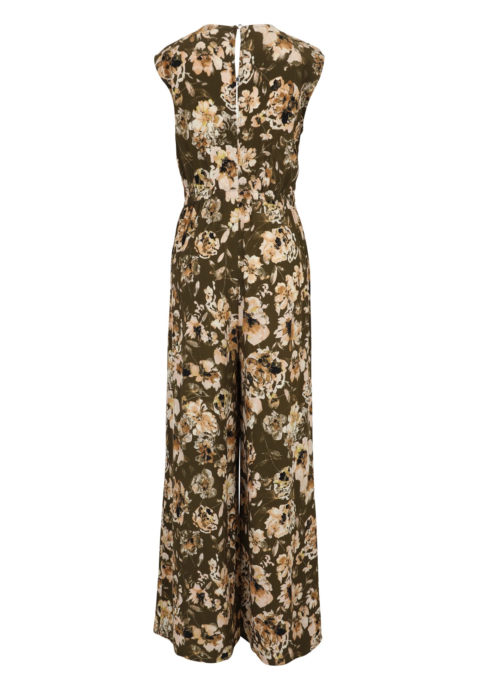 Zero Overall »zero Jumpsuit mit Blumendruck 32 Inch«, (1 tlg.), drapiert /gerafft