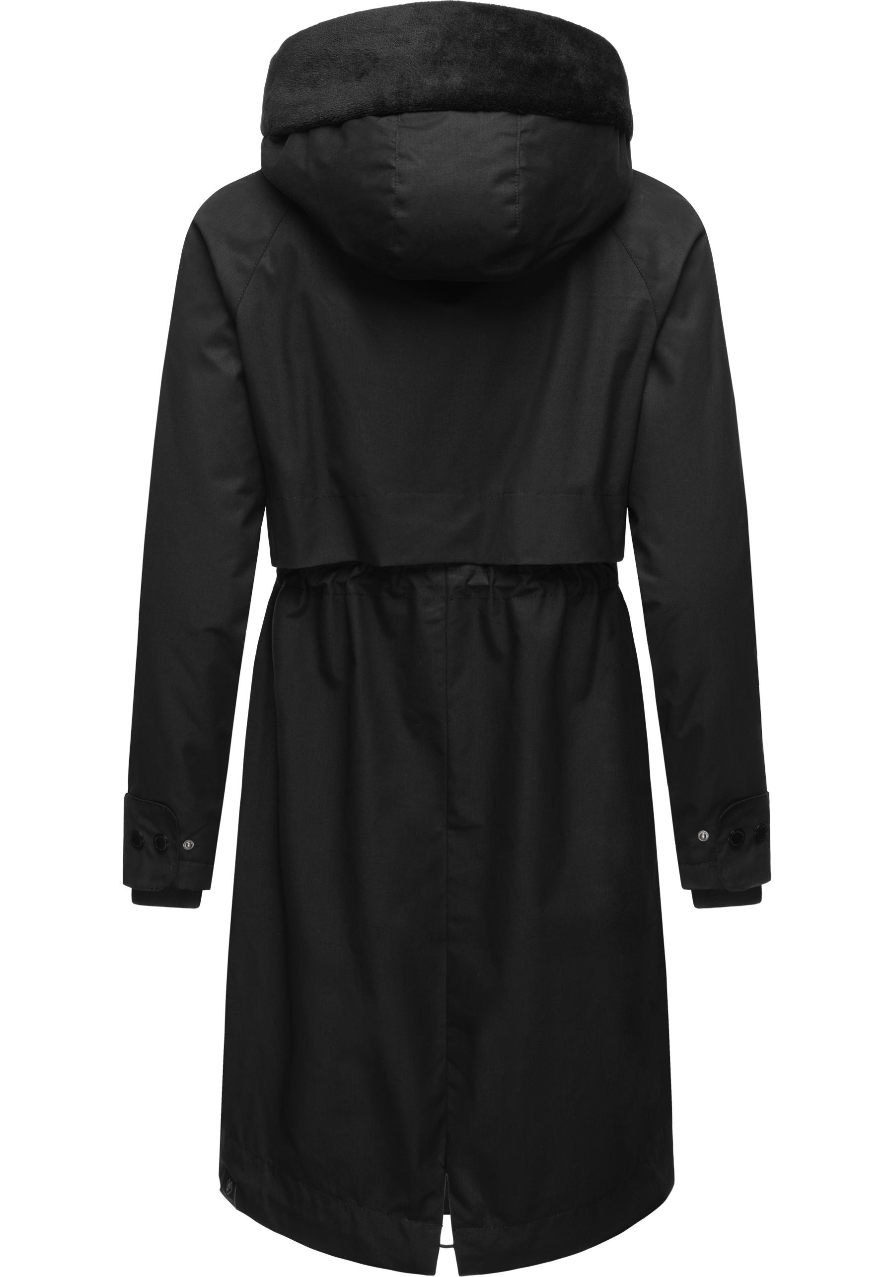 Ragwear Kurzmantel »Nicco«, Stylischer Damen Parka für die Übergangszeit