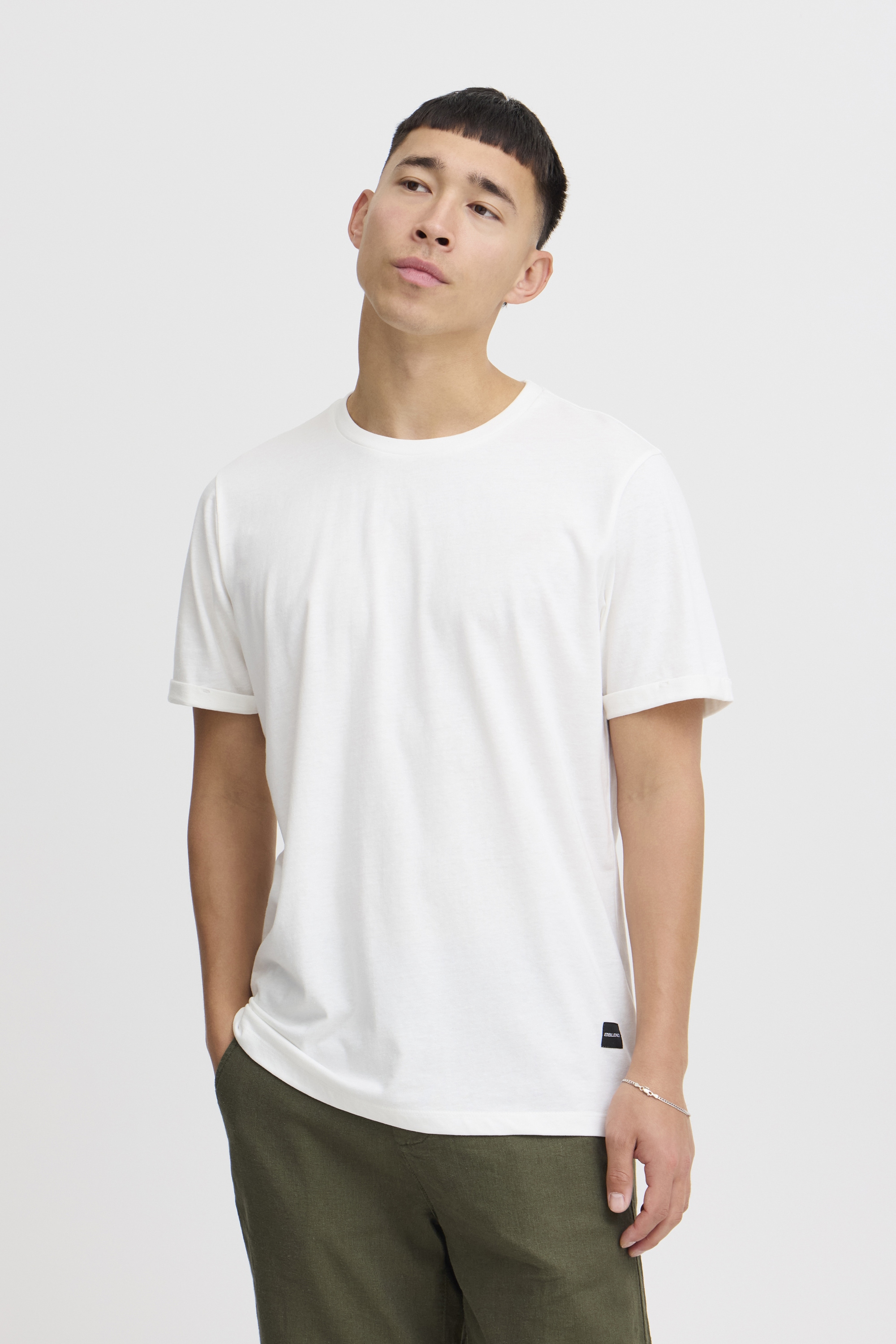 Blend T-Shirt "BHTee" Basic T-Shirt mit Rundhalsausschnitt günstig online kaufen