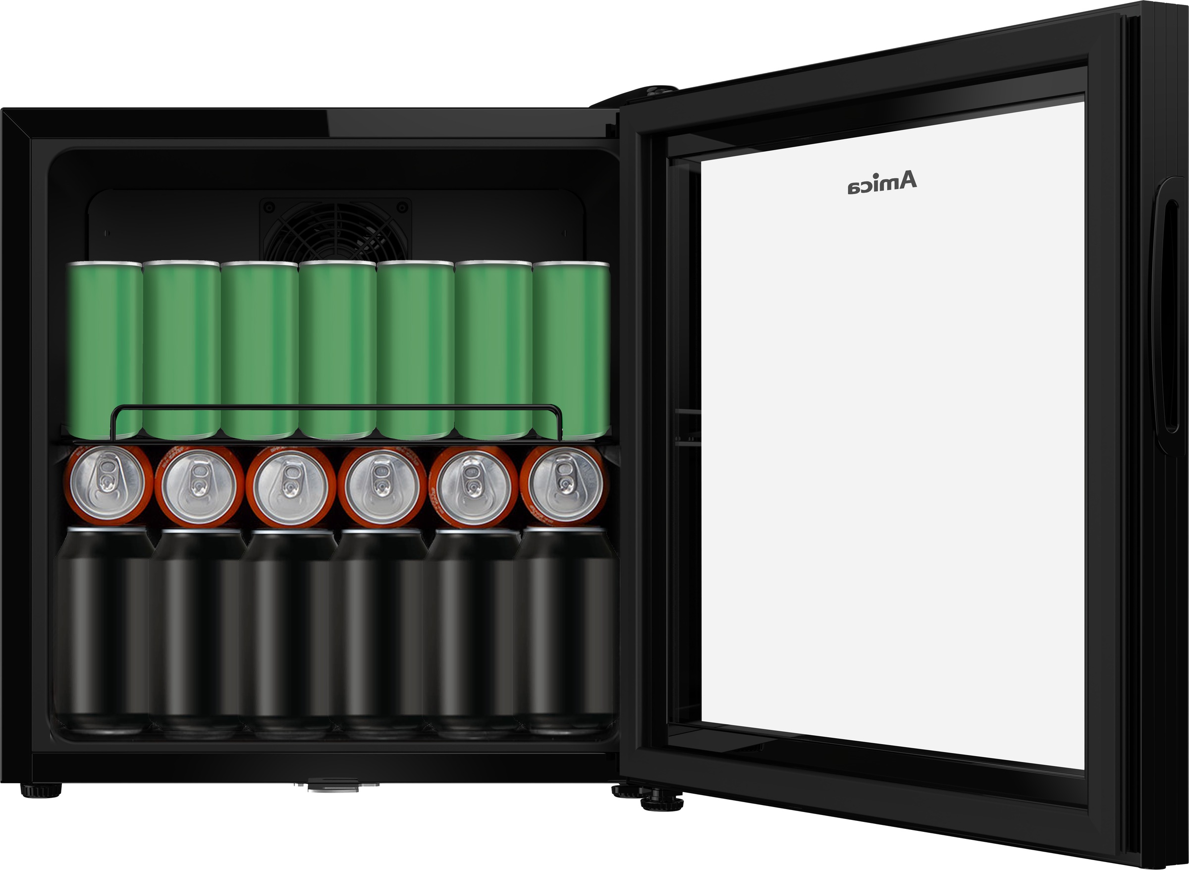 Amica Getränkekühlschrank »FK 341 150 S« 53 cm hoch 50 cm breit perfekte Kühlung dank professioneller Ausstattung