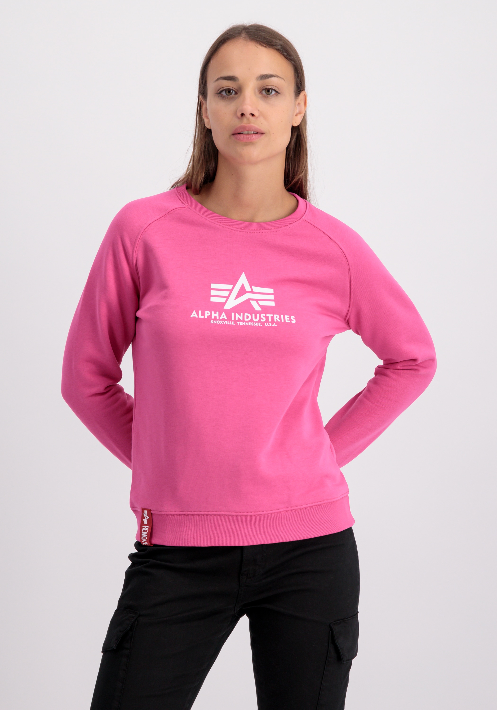 Alpha Industries Sweater »Alpha Industries Women - Sweatshirts New Basic Sweatshirt BL W«