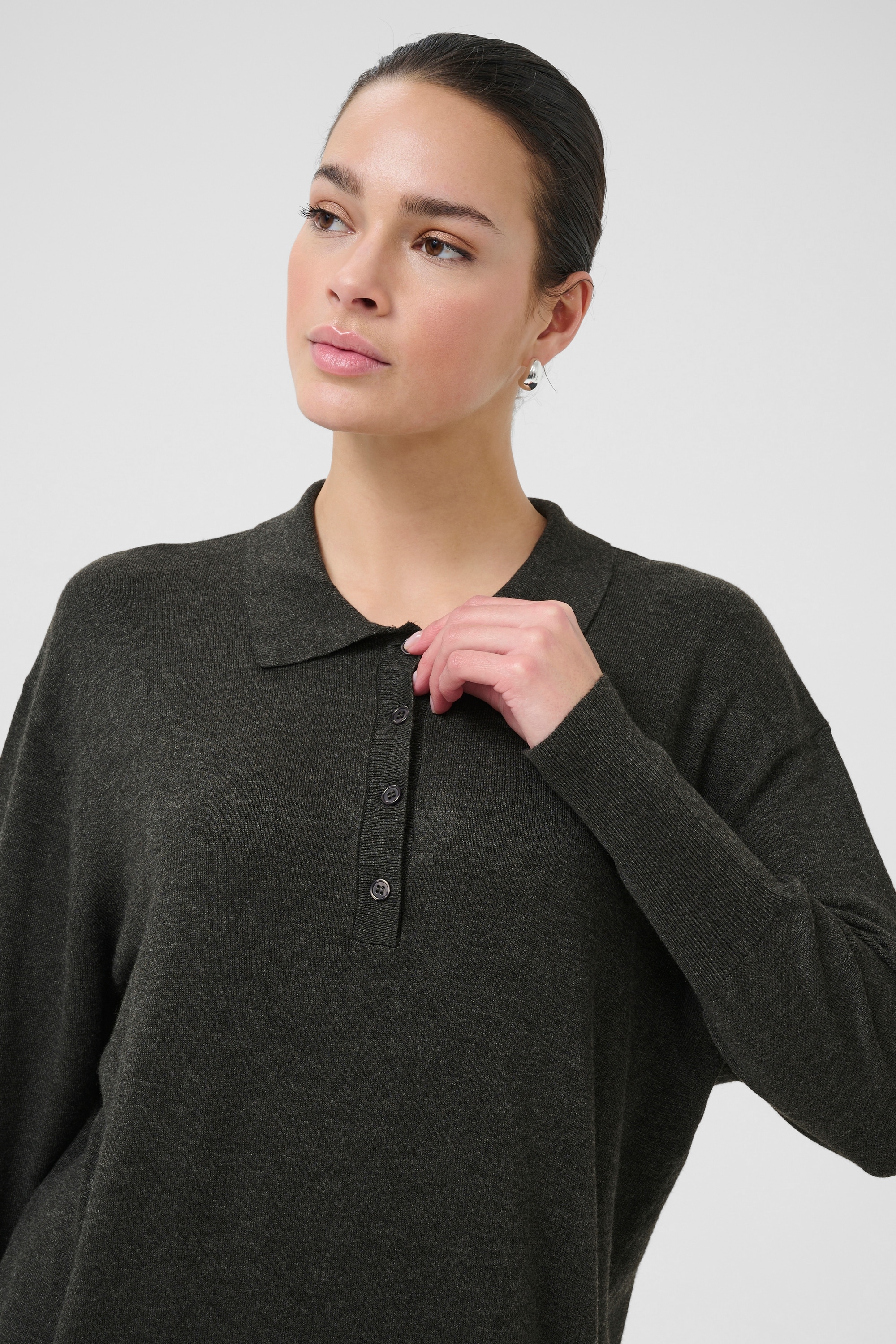KAFFE Midikleid »Damen Kleid KAlizza«