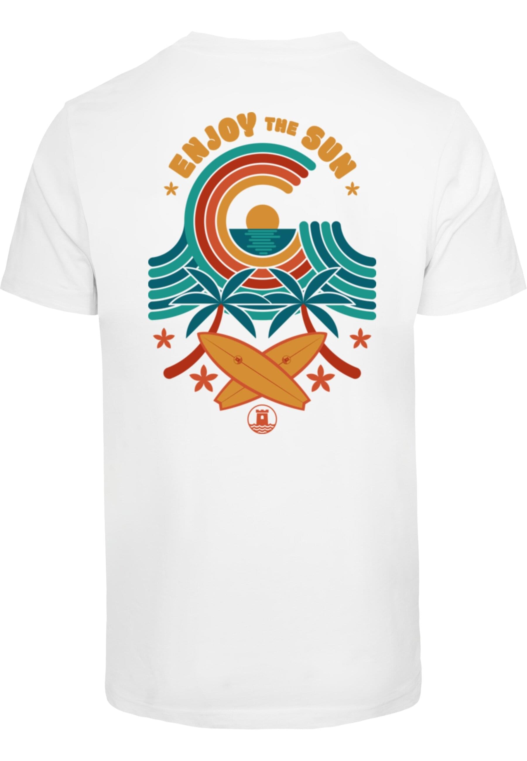 MisterTee T-Shirt »MisterTee Herren Beach Paradise Tee«, (1 tlg.)
