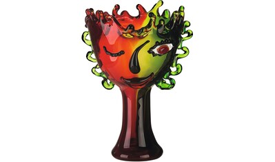 Casablanca by Gilde Tischvase »Visual«, (1 St.), dekorative Vase aus Glas, Blumenvase kaufen