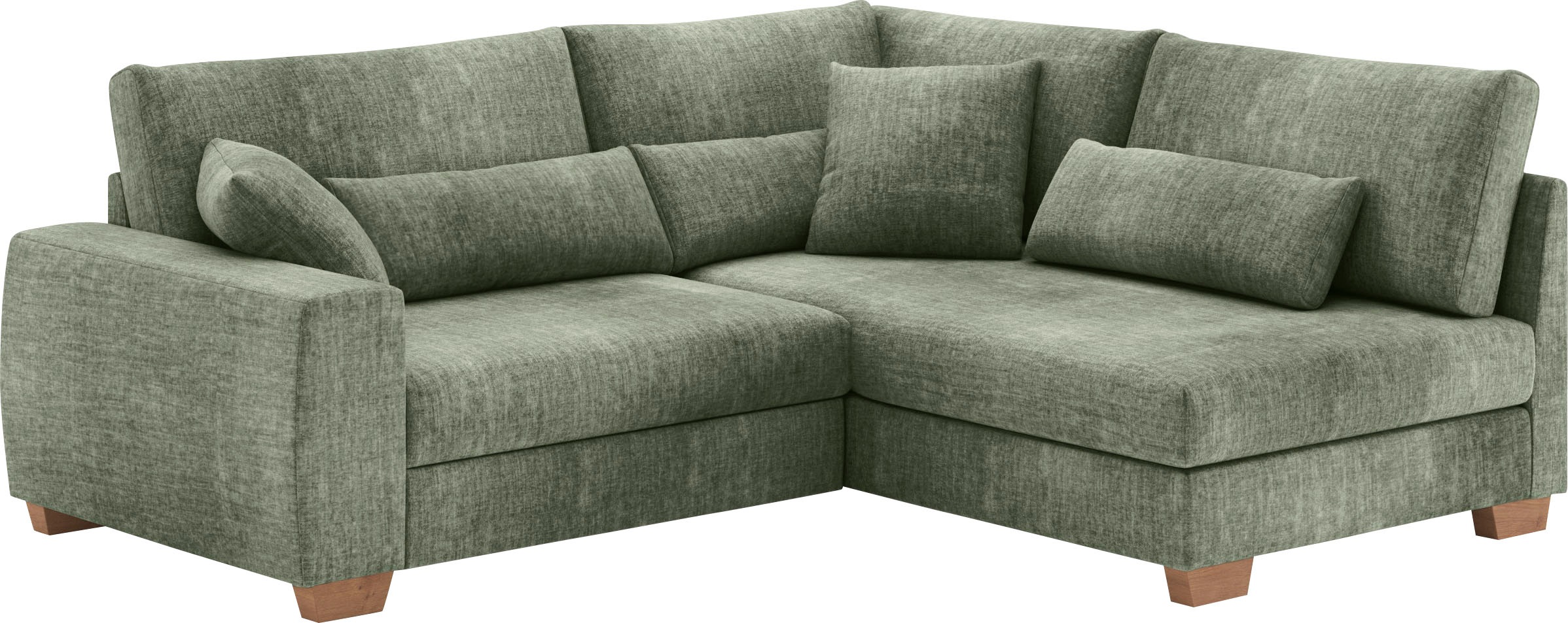 Mr. Couch Ecksofa "Helena L-Form", Mit Federkern, wahlweise mit Bettfunktio günstig online kaufen