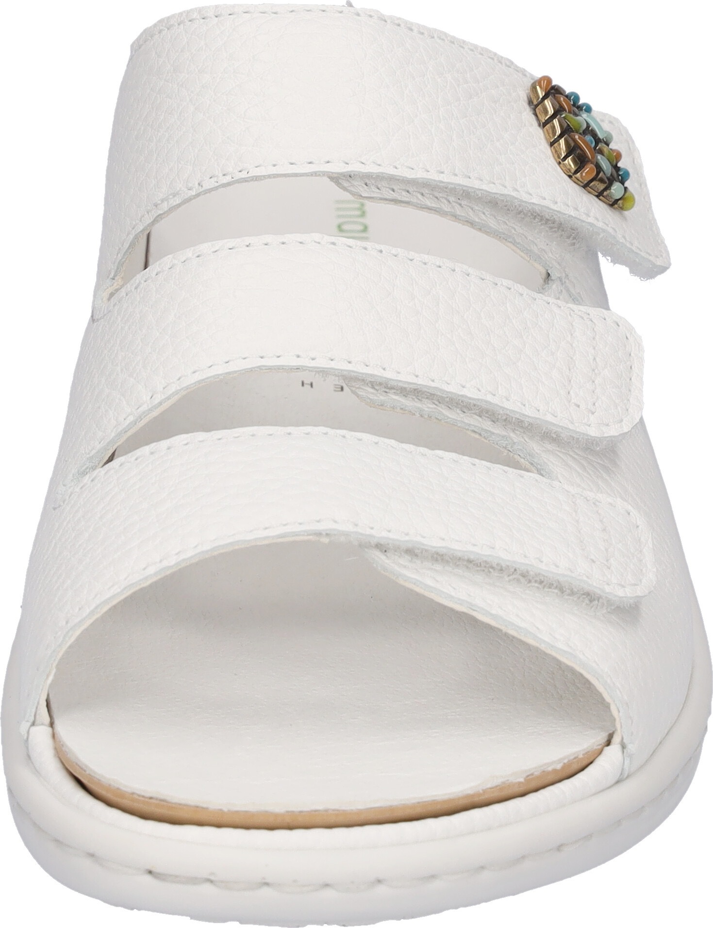 Thumbnail - Waldläufer "Heria", Keilabsatz, Sommerschuh, Schlappen in Weite H, Klettverschlüsse