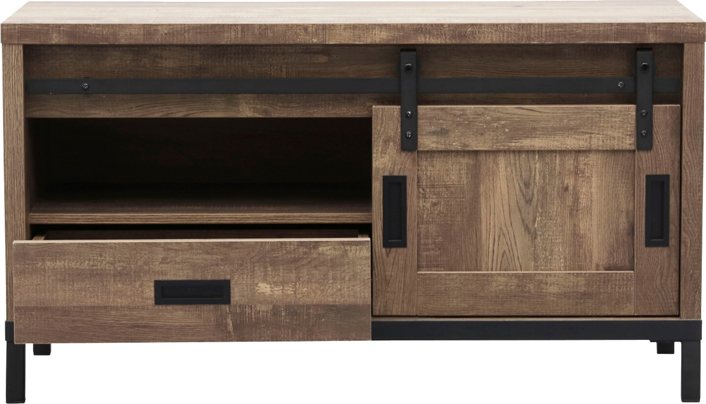 OMG Design TV-Schrank »Stanley Lowboard«, mit Schiebetür, Breite 120 cm, in zwei Breiten