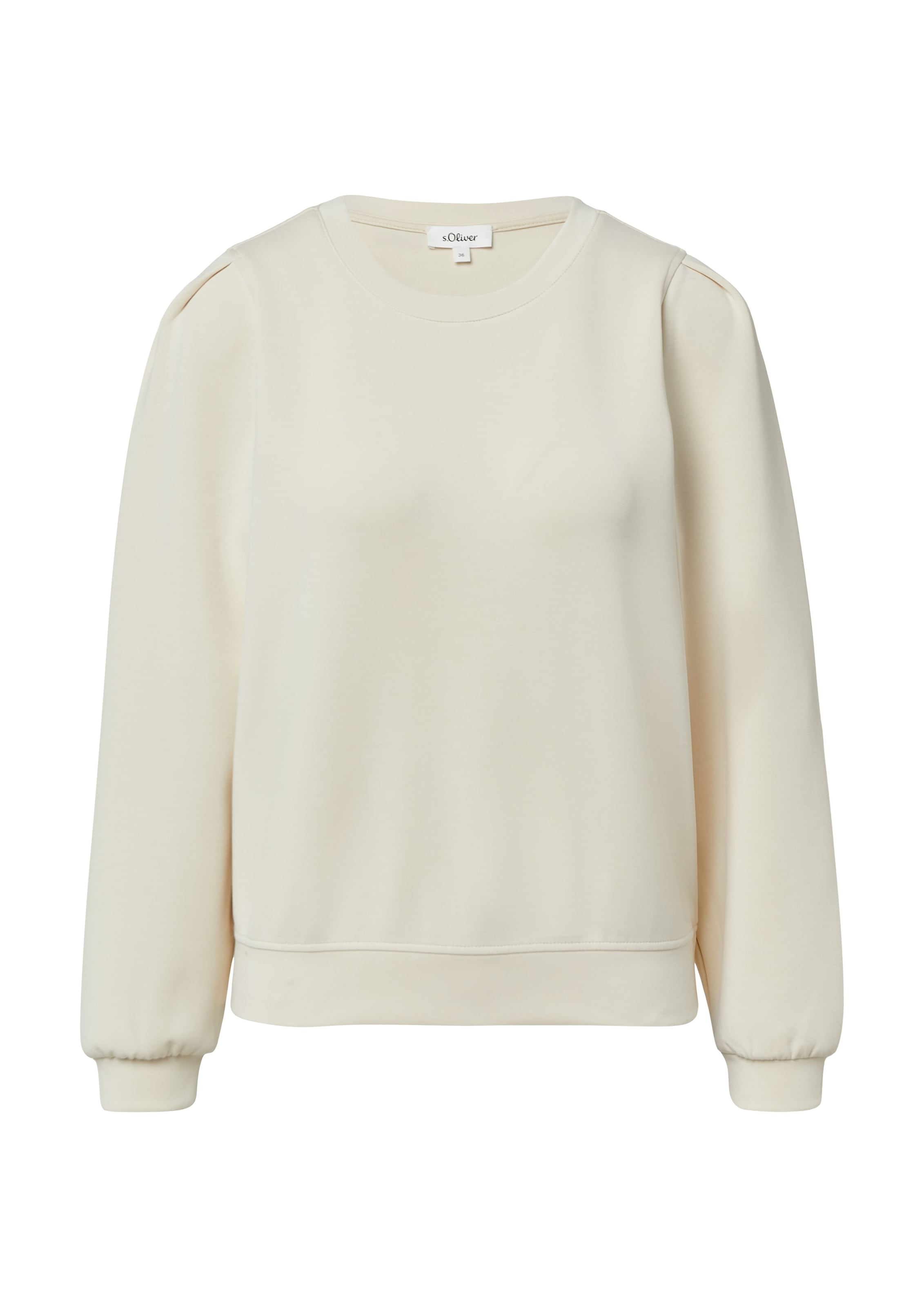 s.Oliver Sweatshirt, mit Bündchen