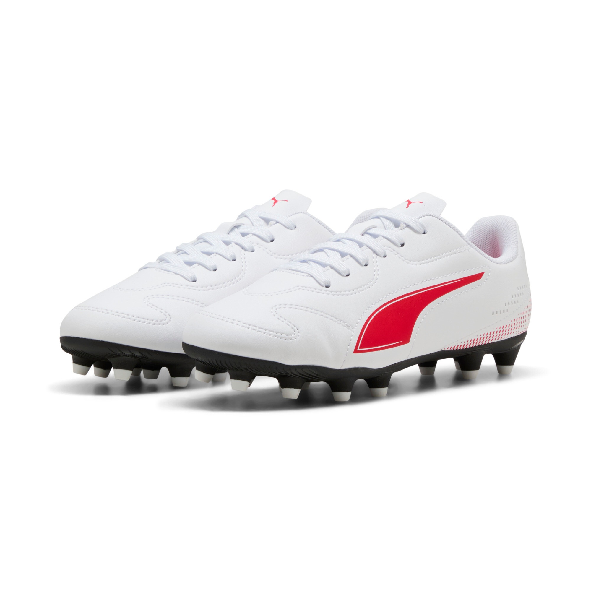 Puma Fußballschuh "Vitoria Ii Fg/Ag Jr" Für Rasenplätze, Mit Schnürung, Aus Synthetik