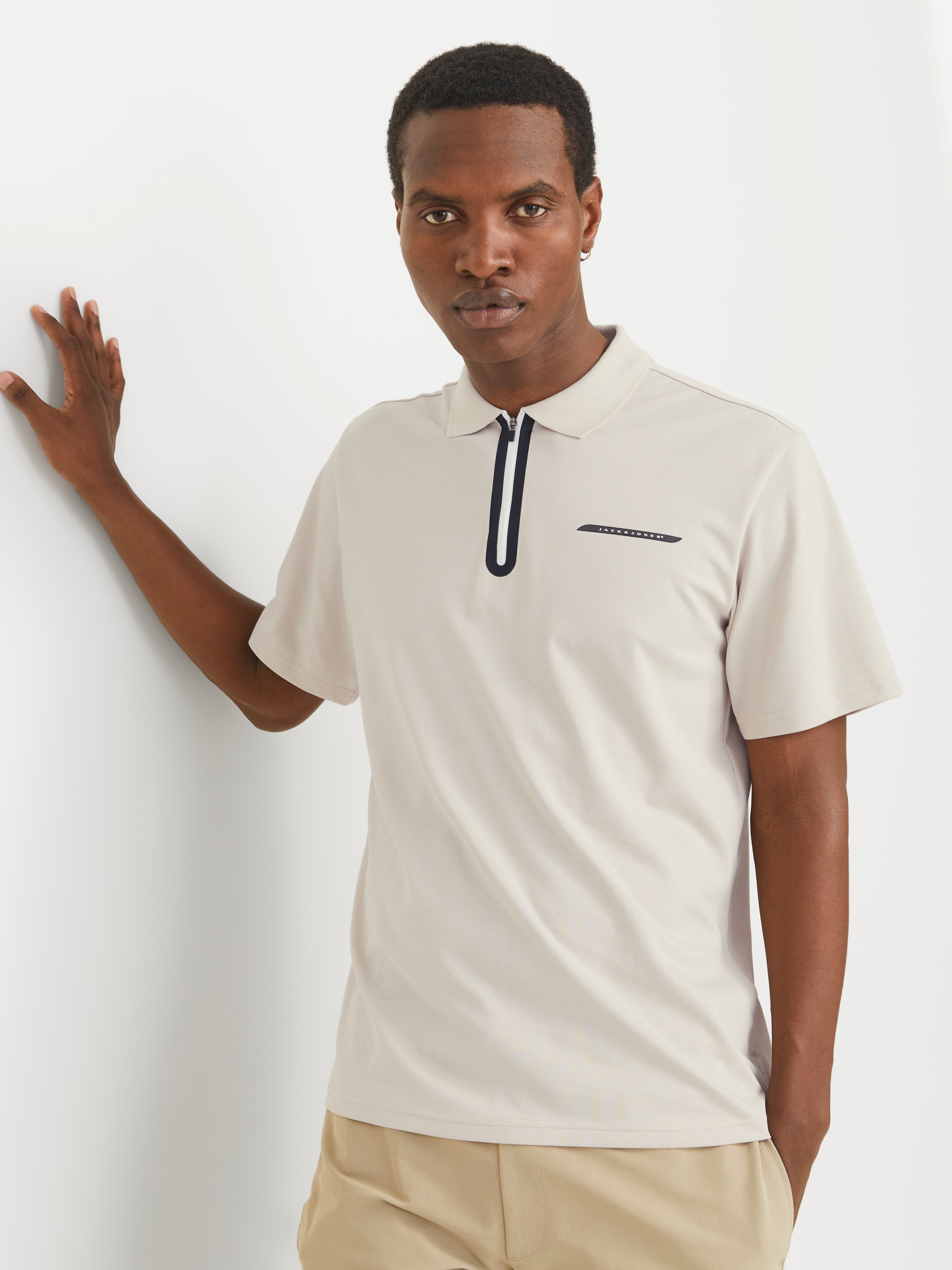 Jack & Jones Poloshirt "JCOFUSION PIQUE POLO SS SN" günstig online kaufen