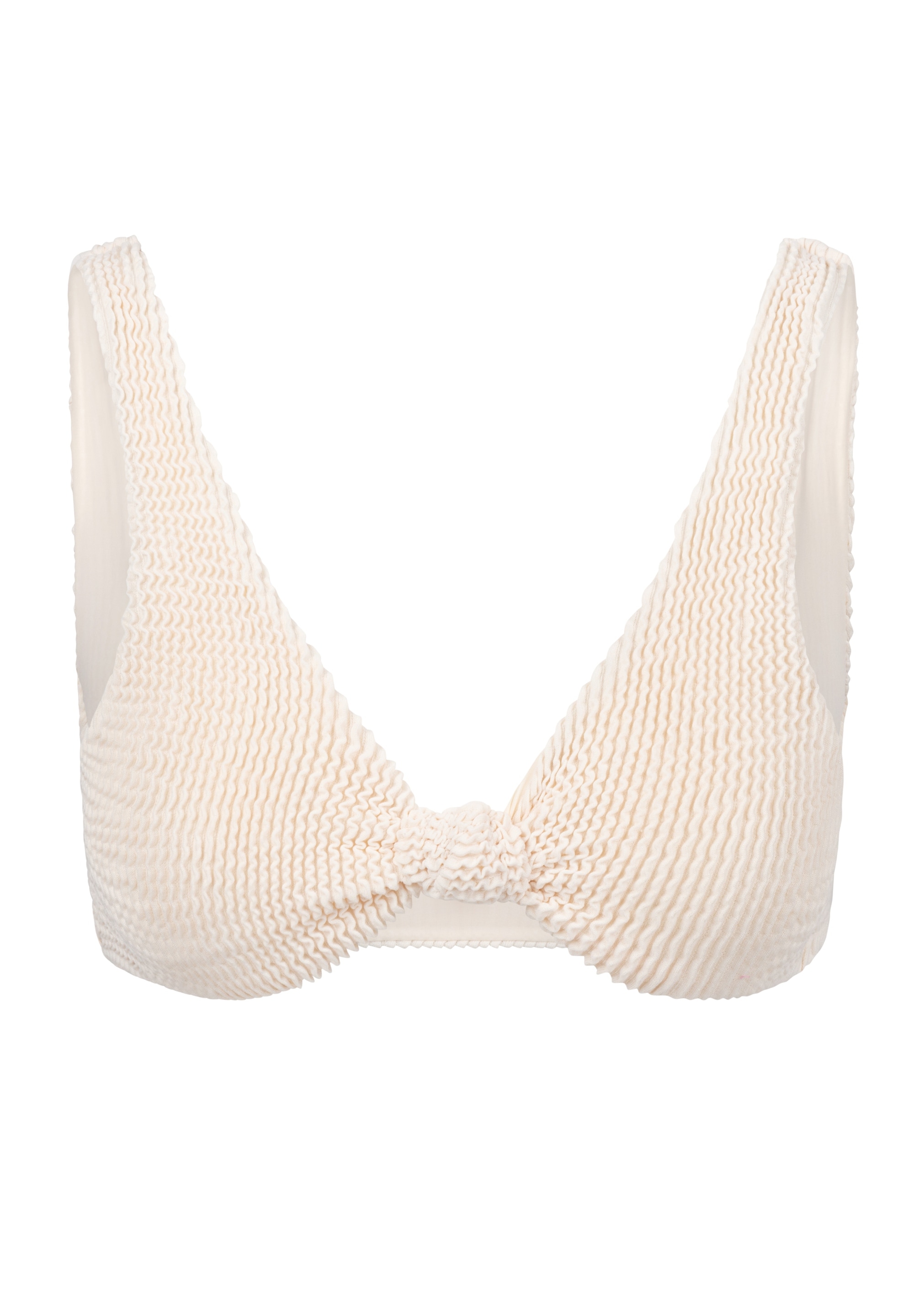 Moda Minx Triangel-Bikini-Top »Scrunch Knot«, (1 St.), mit stylischem Knoten-Detail
