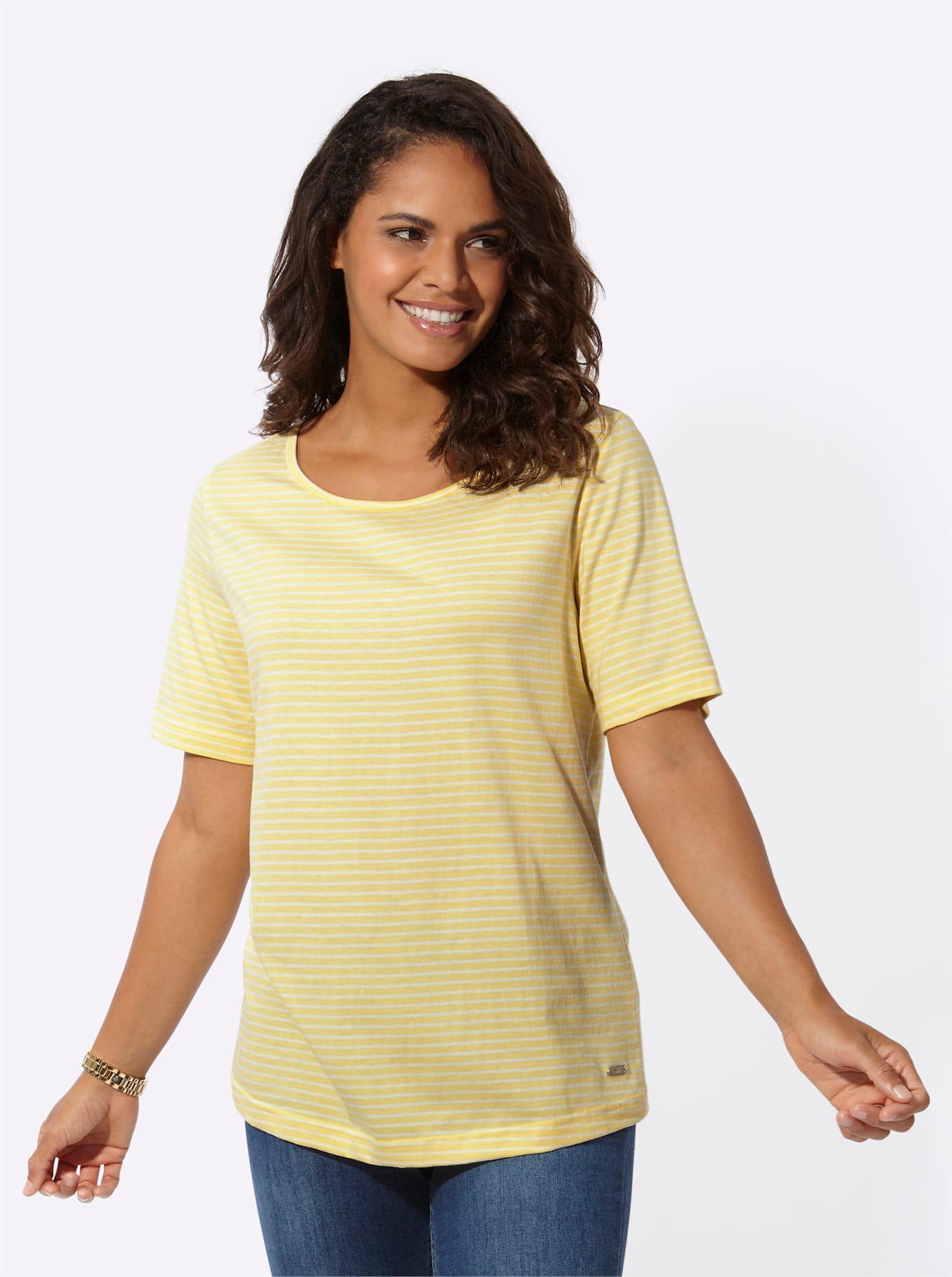 Casual Looks Kurzarmshirt "Ringelshirt" 1 Stk.