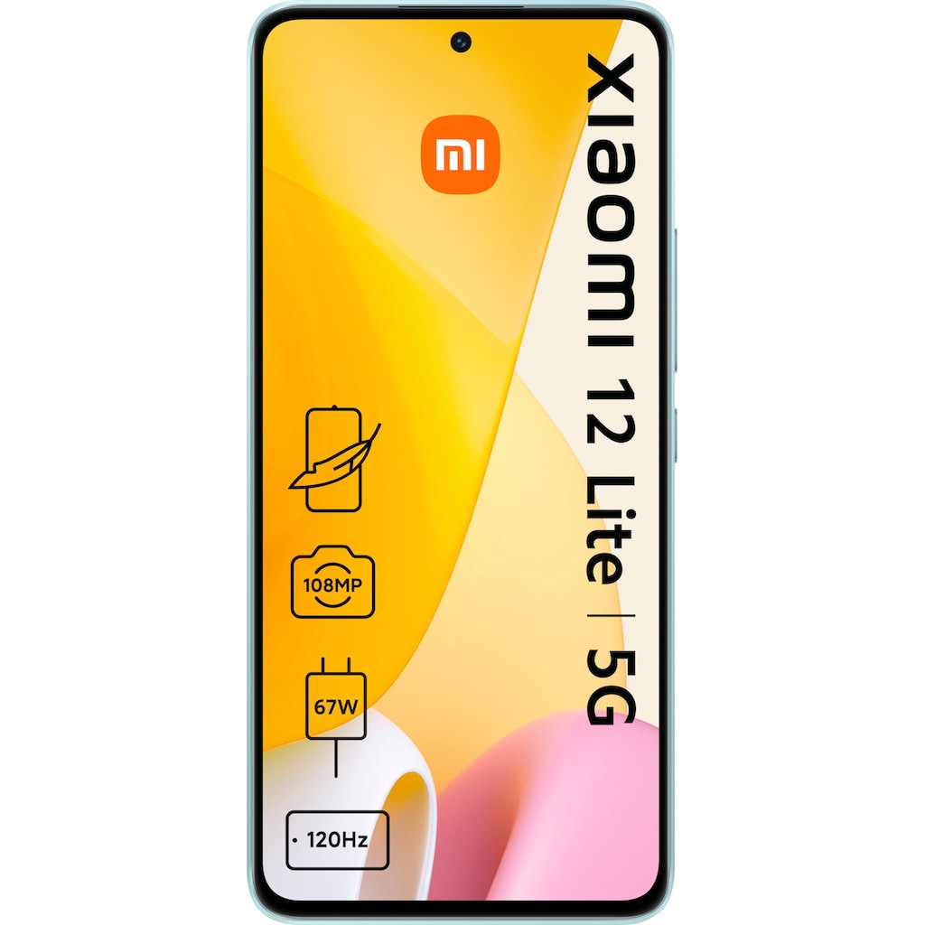 Xiaomi Smartphone »12 lite 8GB+128GB«, grün, 16,64 cm/6,55 Zoll