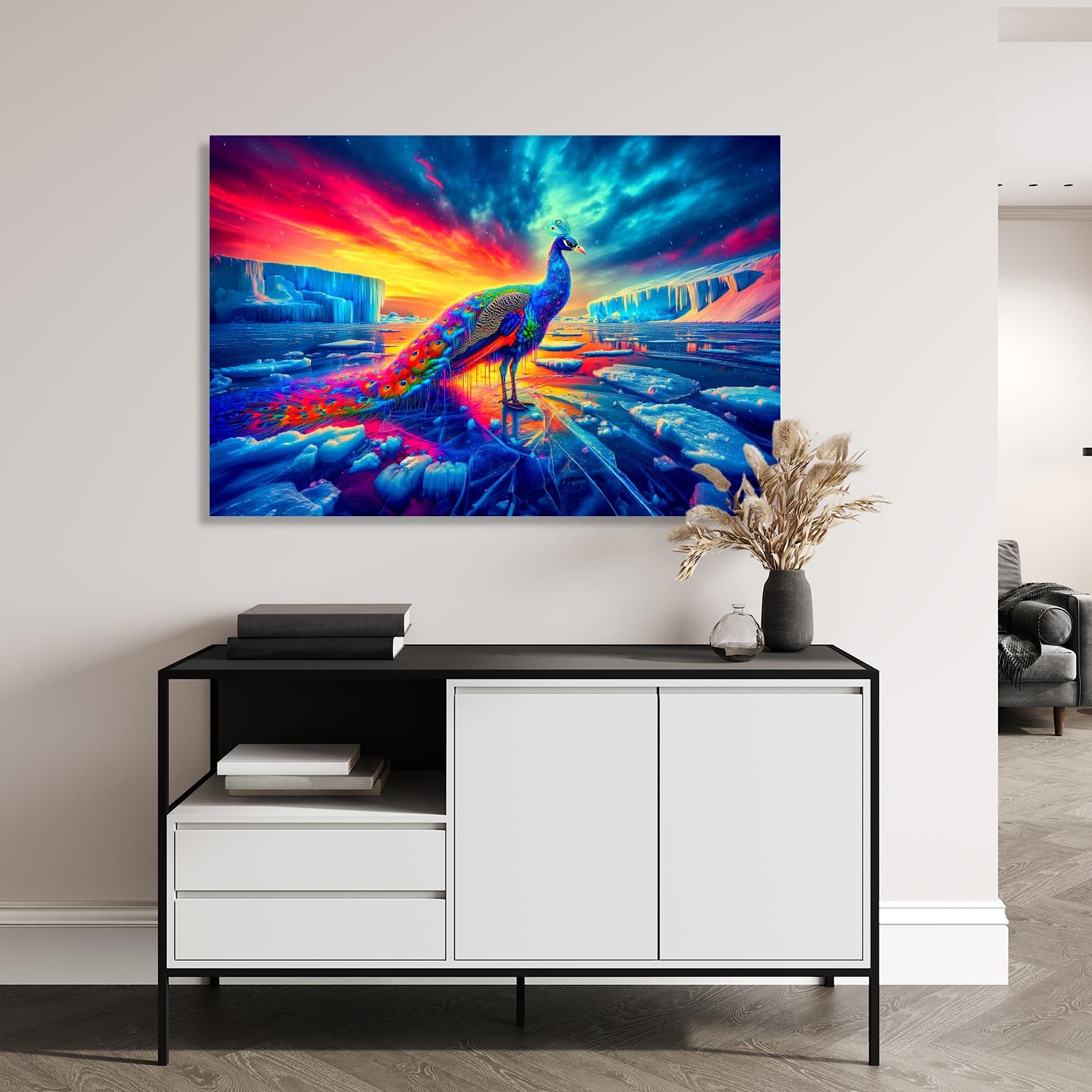 queence Acrylglasbild "Surrealer Polarzauber - Katharina Kolenda", Fantasy- günstig online kaufen