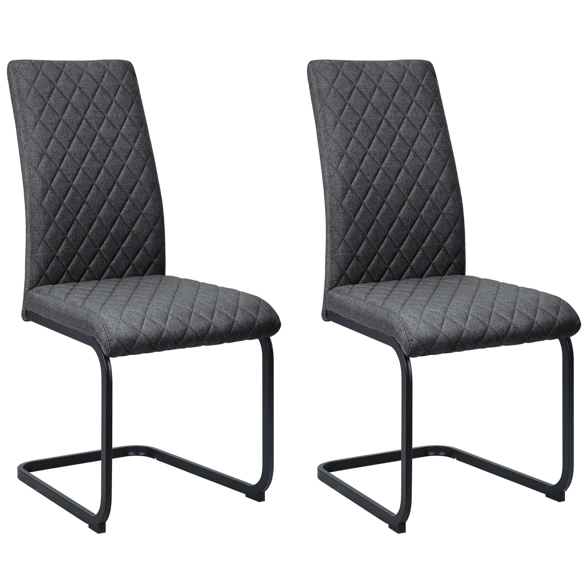 OTTO home Esszimmerstuhl "Valbourg" () 2 Stk. Freischwinger, gepolsterte Rü günstig online kaufen
