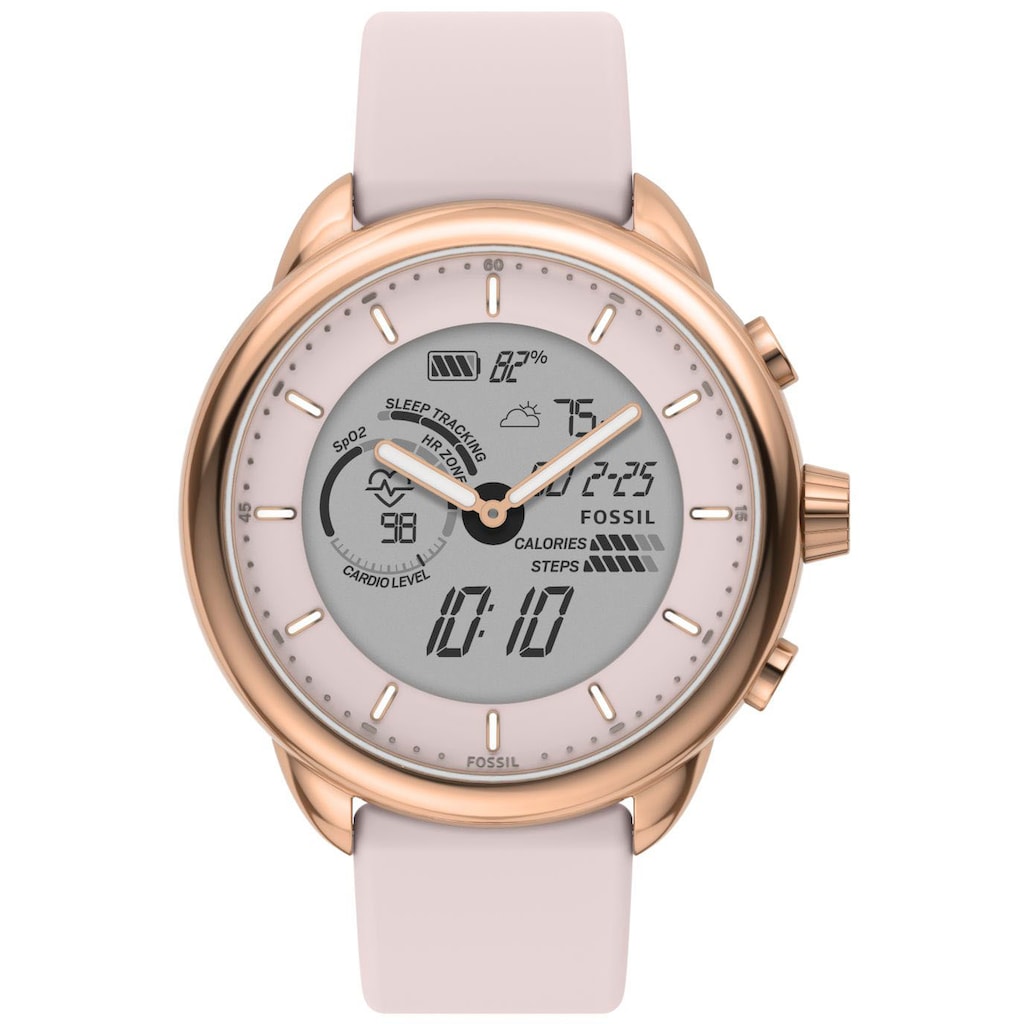 Fossil Smartwatches Smartwatch »WELLNESS EDITION GEN 6 HYBRID FTW7083«