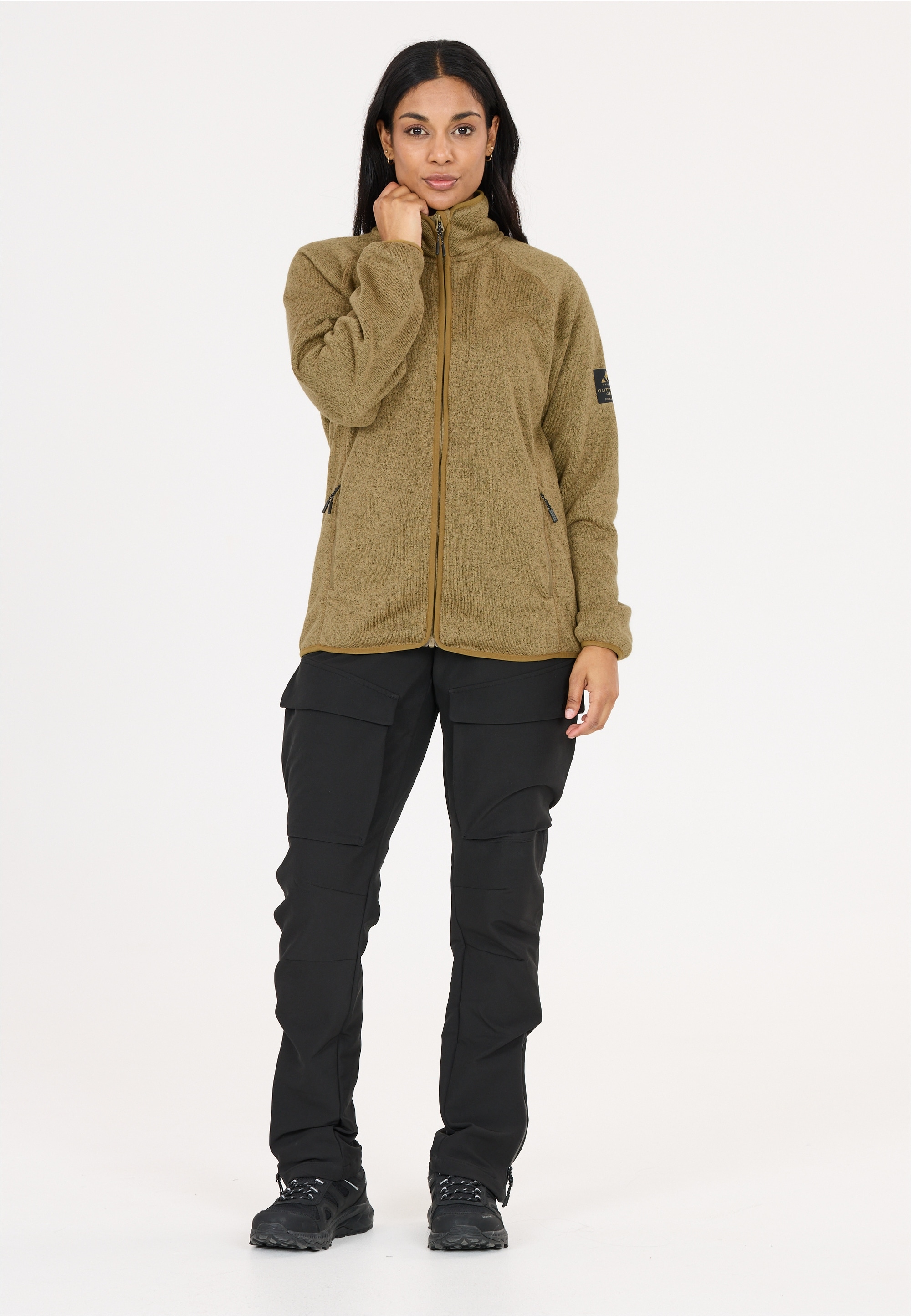 WHISTLER Fleecejacke »Wolven« mit gebürsteter Innenseite