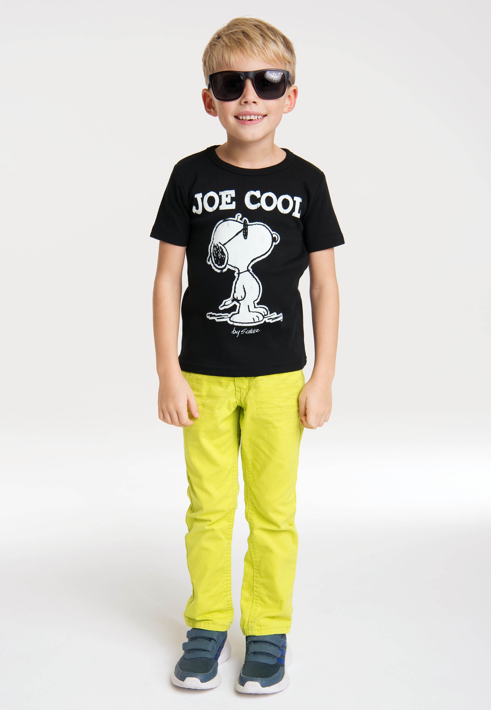 LOGOSHIRT T-Shirt »Snoopy - Joe bestellen BAUR | - online Retro-Print Peanuts mit Cool«