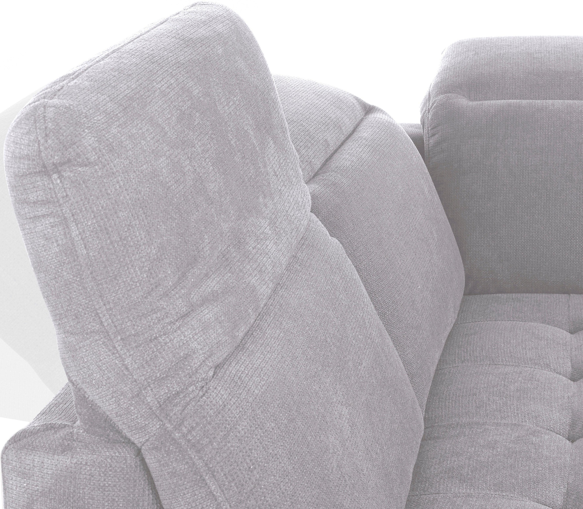 sit&more Wohnlandschaft »Stardust U-Form«, inklusive Kopfteilverstellung, Armlehnenfunktion und Tischelement