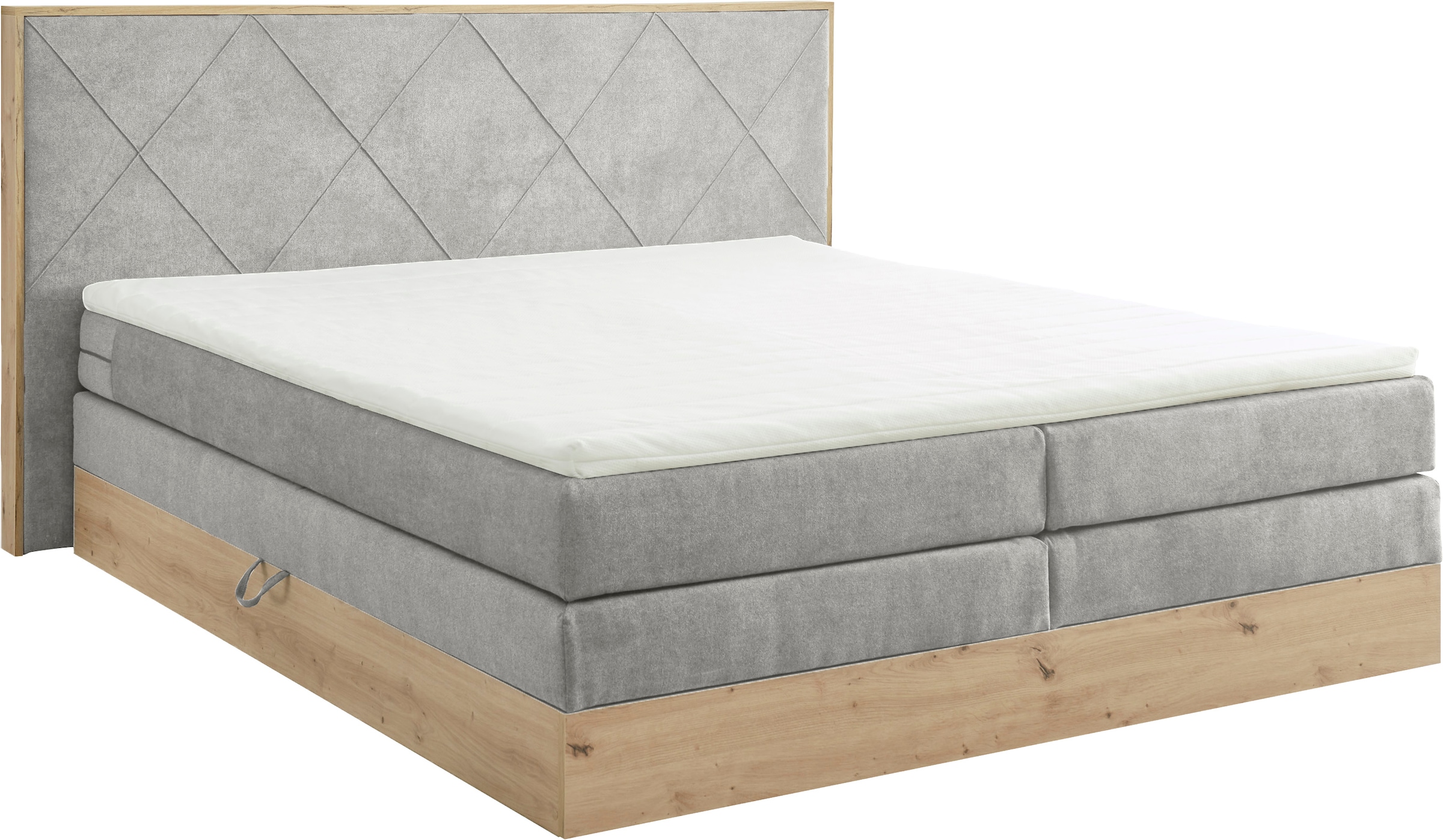 ED EXCITING DESIGN Boxspringbett "Bellevue", inkl. Bettkasten, wahlweise mi günstig online kaufen