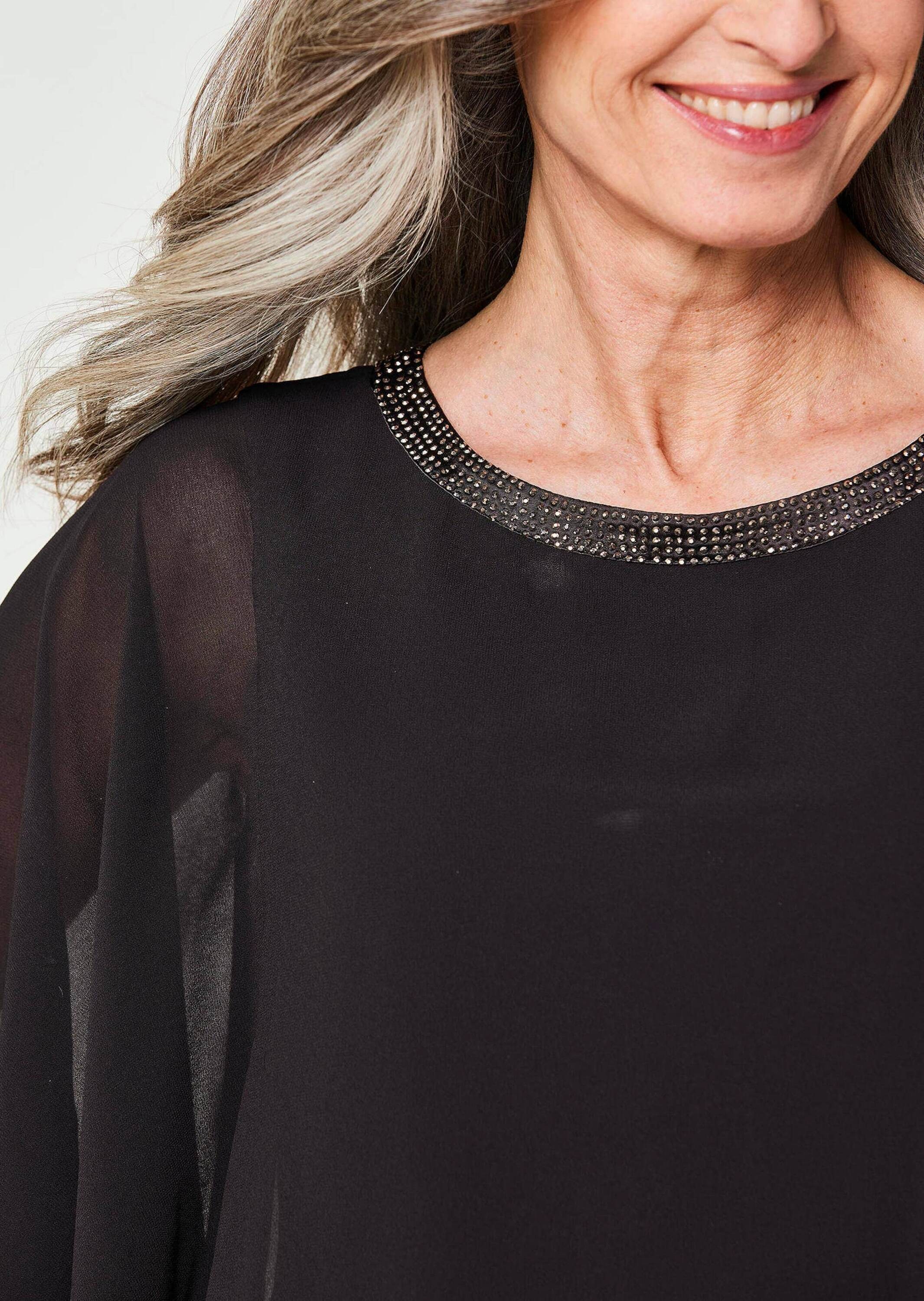 GOLDNER Kurzarmbluse »Blusenshirt«