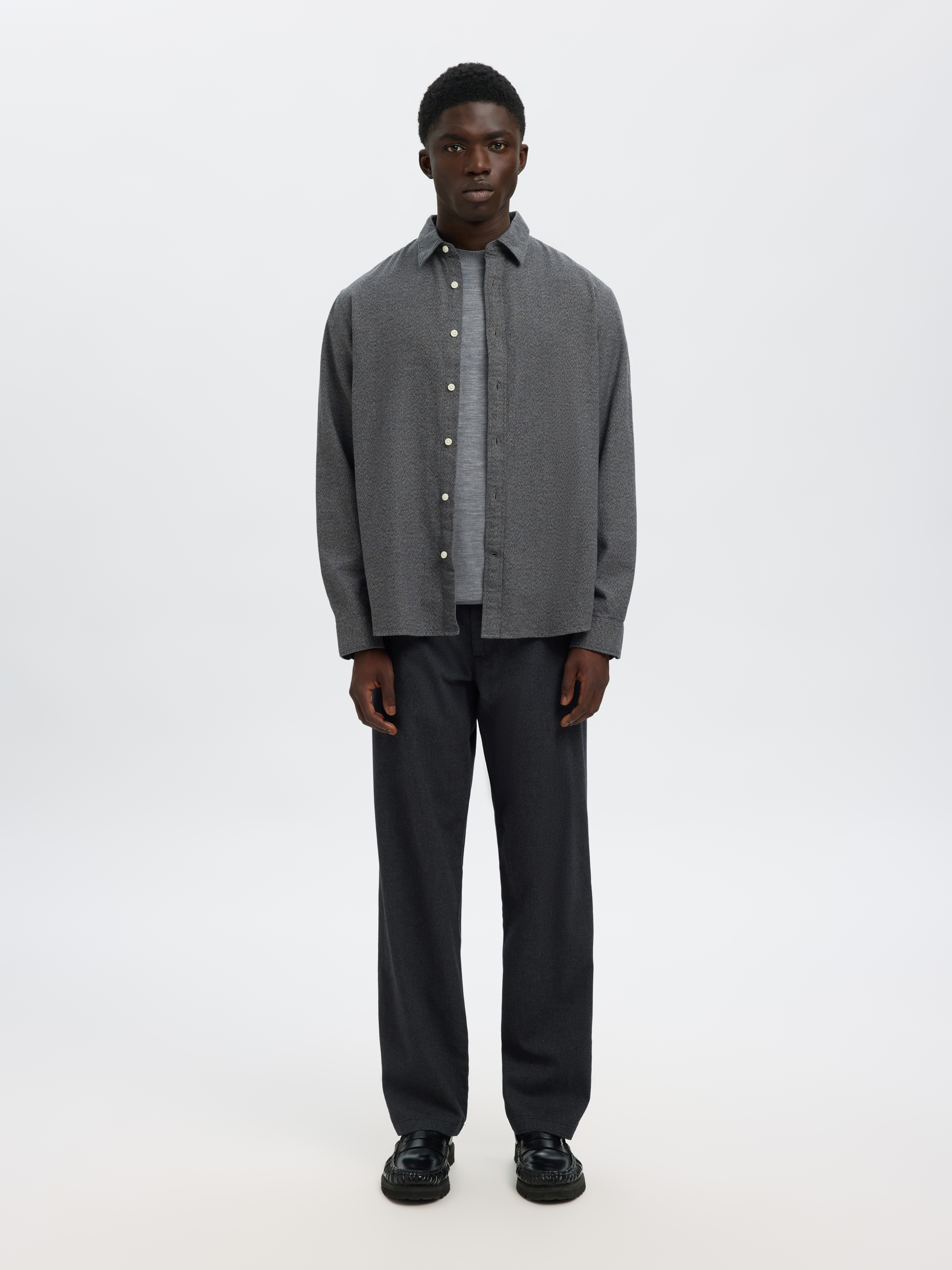 Thumbnail - SELECTED HOMME Langarmhemd "SLHREGNOAH BRUSHED TWIST SHIRT LS NOOS"