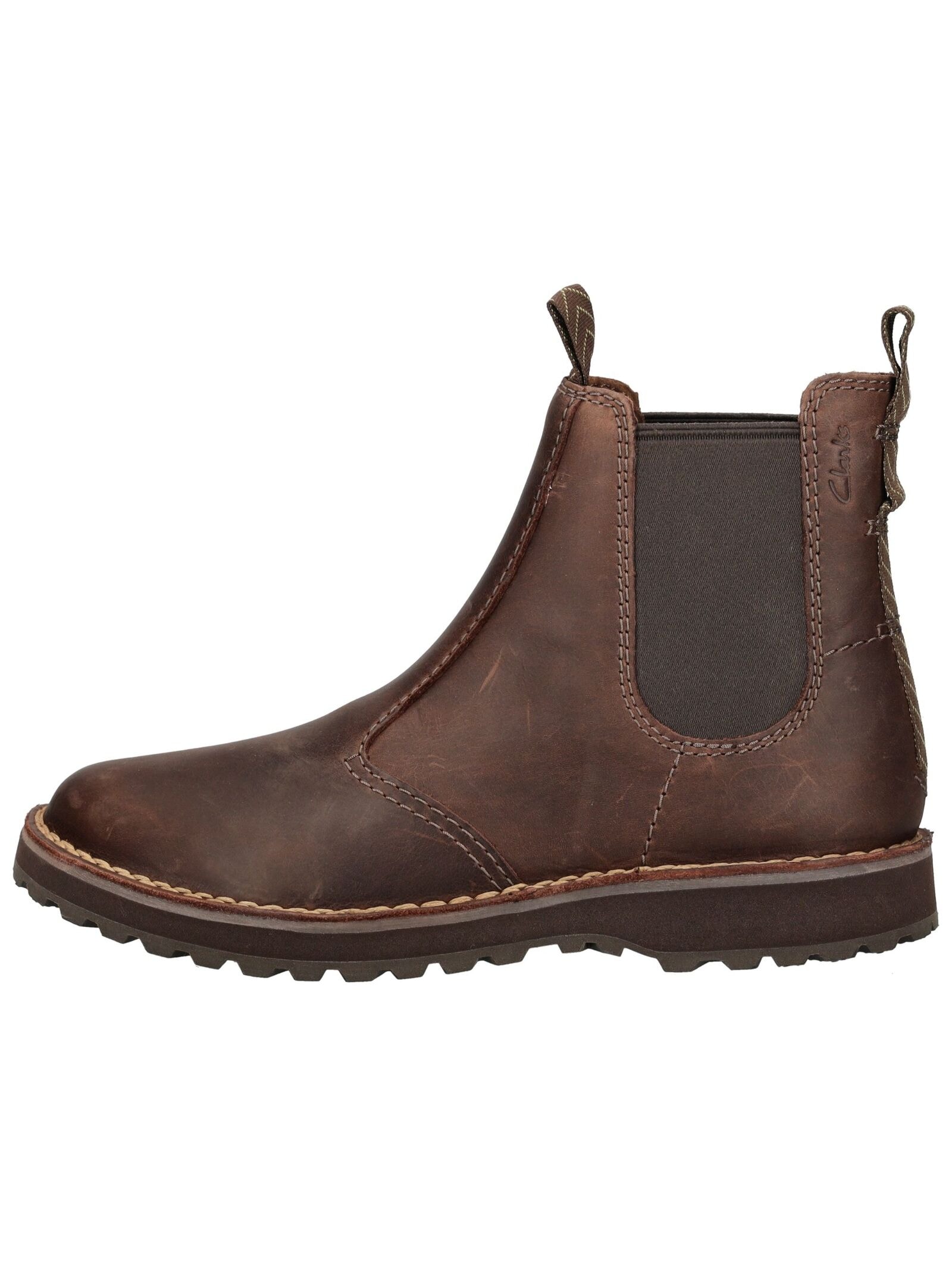 Clarks Schnürstiefelette »Clarks Stiefelette Leder/Textil«
