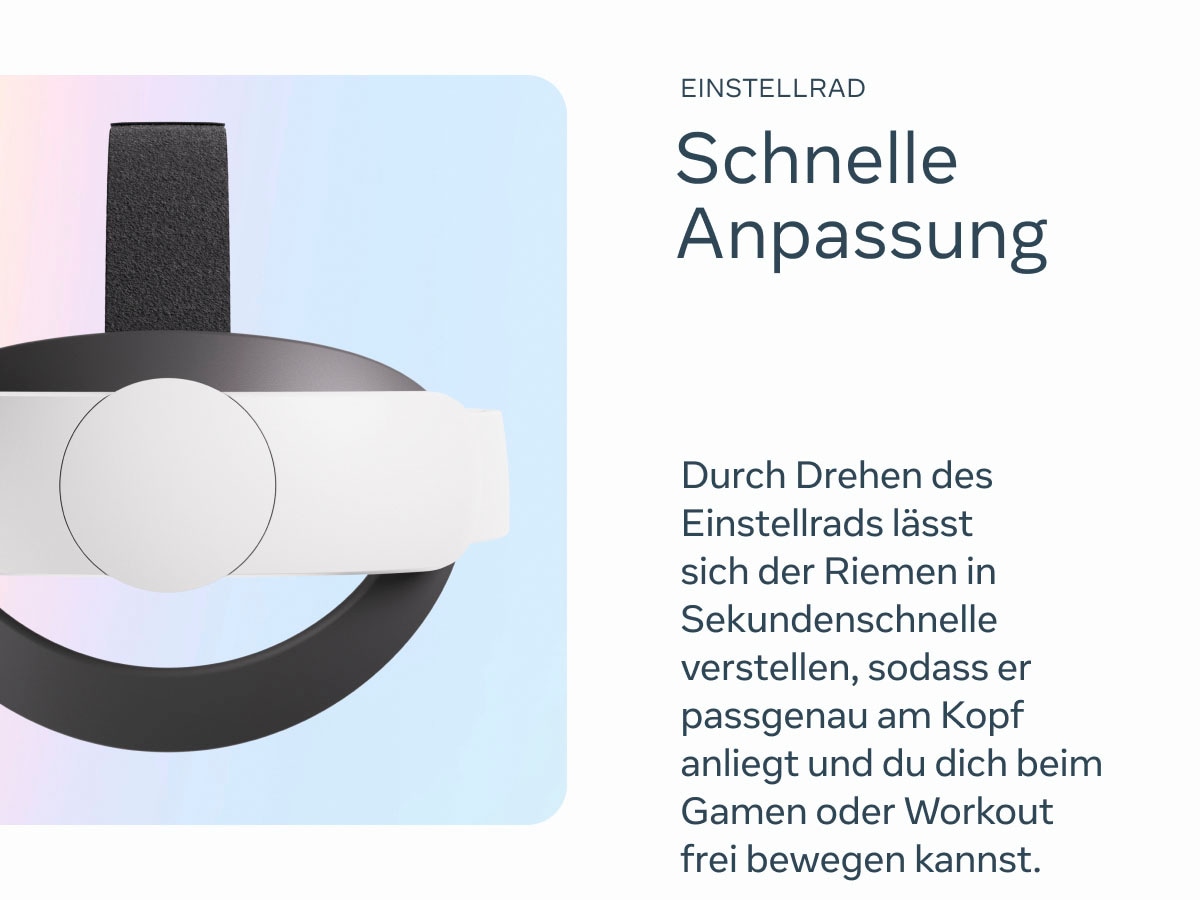 Meta Headset-Halterung »Quest 3 Elite-Riemen (Elite Strap)«