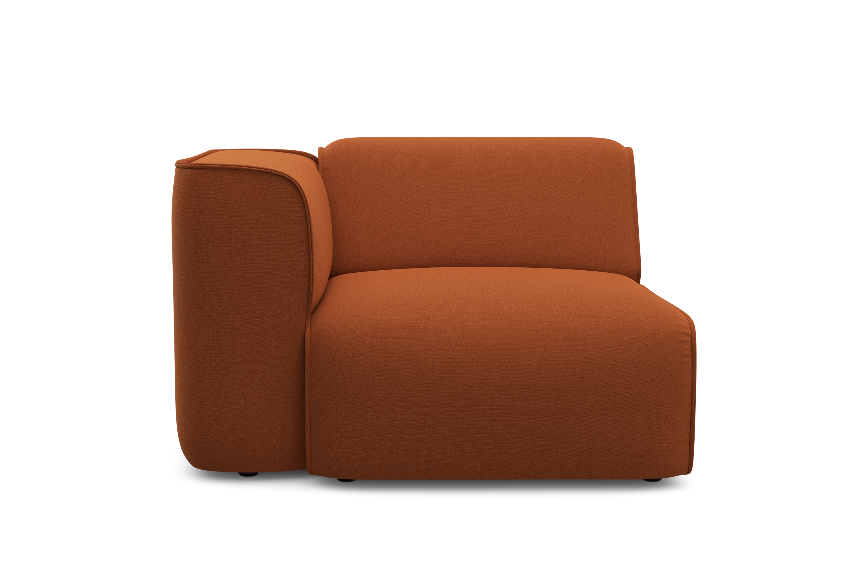 OTTO home Sessel "Sofa-Eckelement, Maße B/T/H: 109/97/46 cm" als Modul oder separat verwendbar, für individuelle Zusammenstellung
