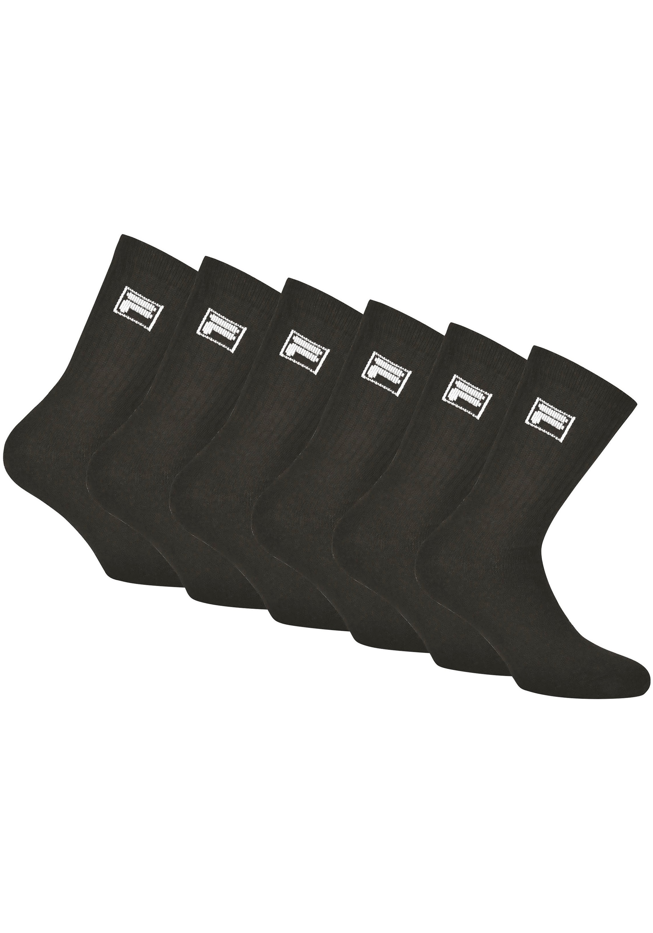 Fila Sportsocken "UNISEX CREW TENNIS FULL TERRY SOCKS", (6 Paar), klassisch günstig online kaufen