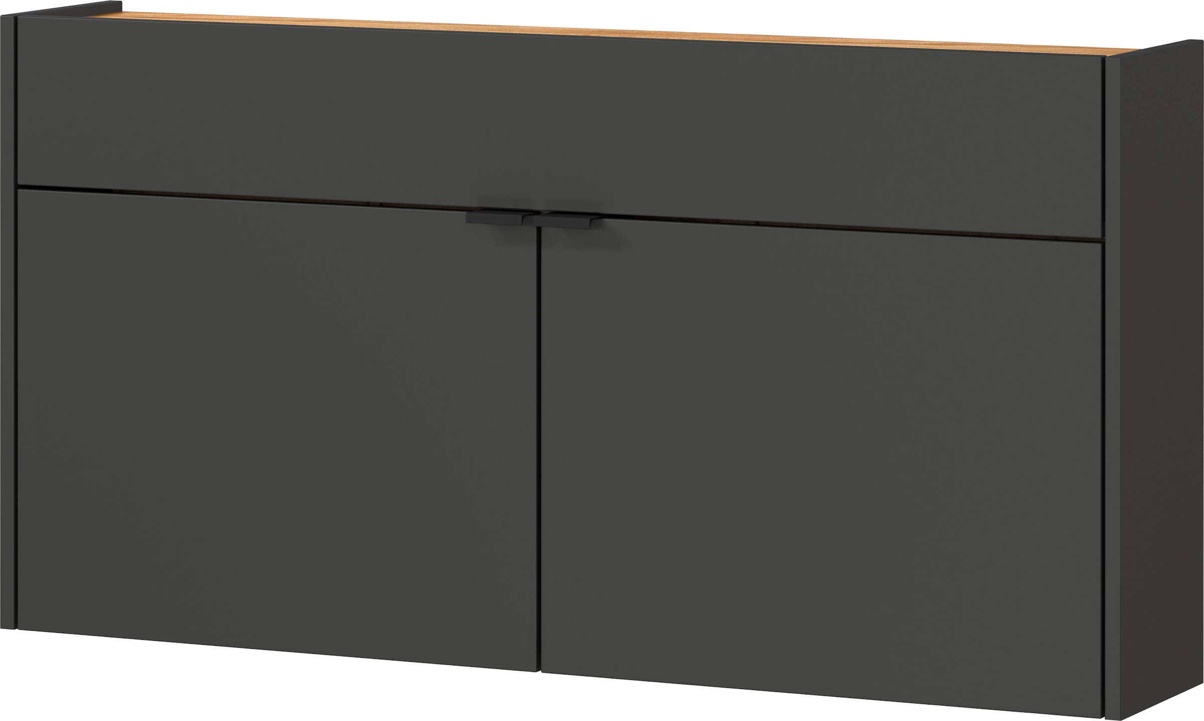 GERMANIA Garderoben-Set »Ameca«, (Set, 3 St.), mit Mehrzweckschrank, Spiegel und Garderobenpaneel, geringe Tiefe