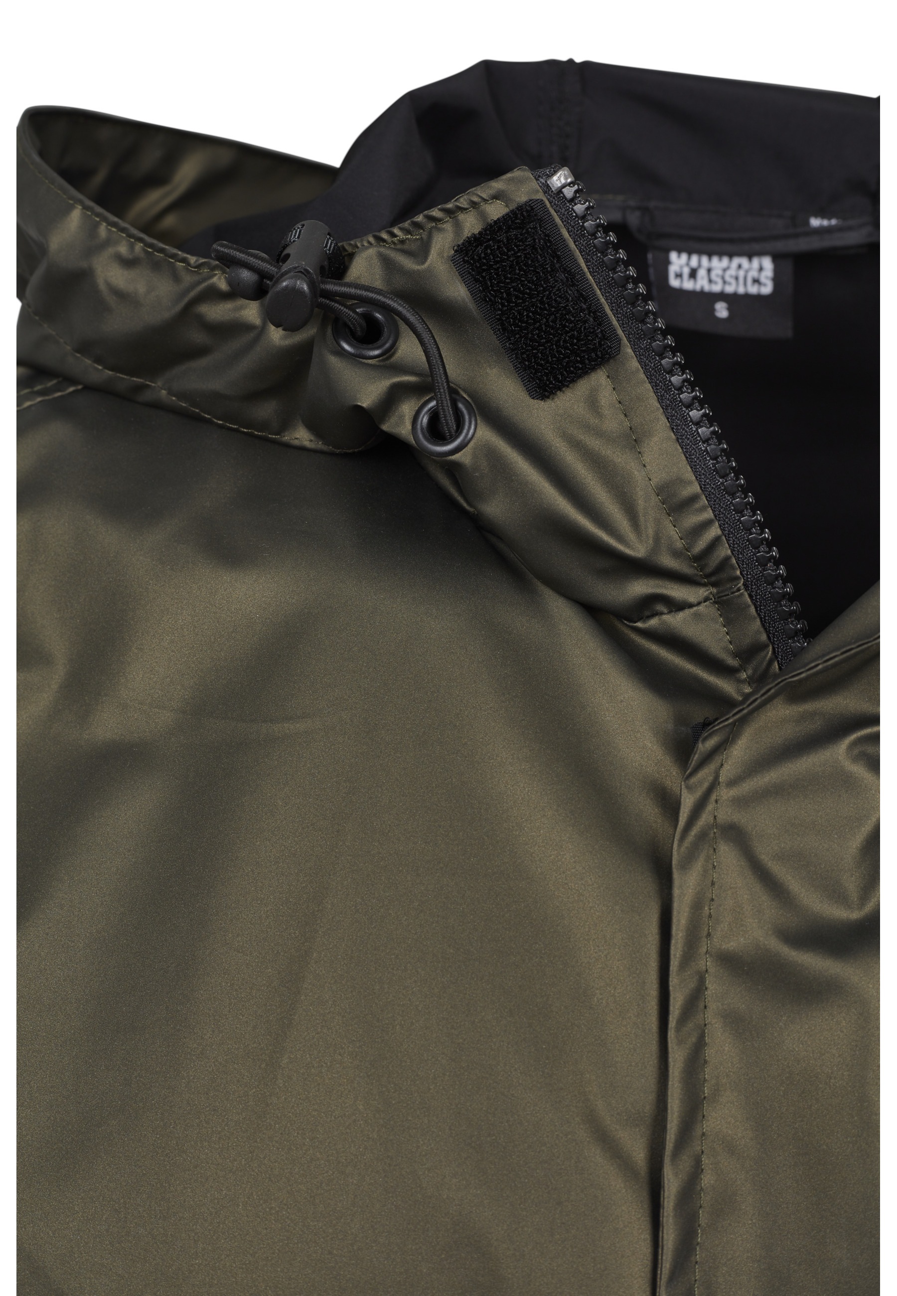 URBAN CLASSICS Langmantel »Urban Classics Herren Light Pull Over Jacket«