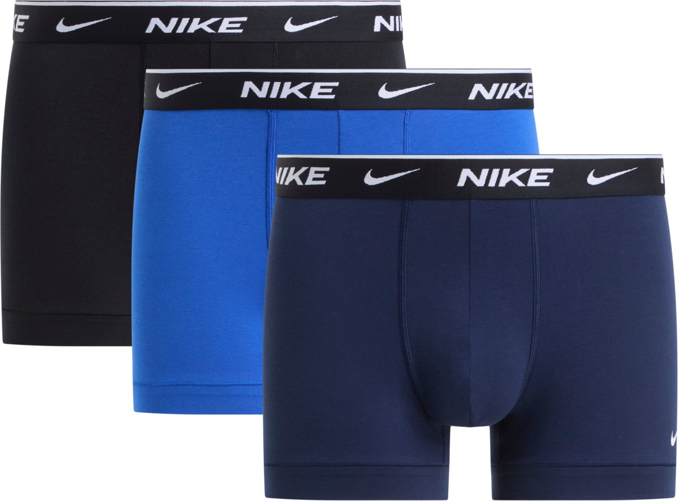 NIKE Underwear "TRUNK 3PK" Packung, 3er, 3 Stk. mit Logo-Elastikbund