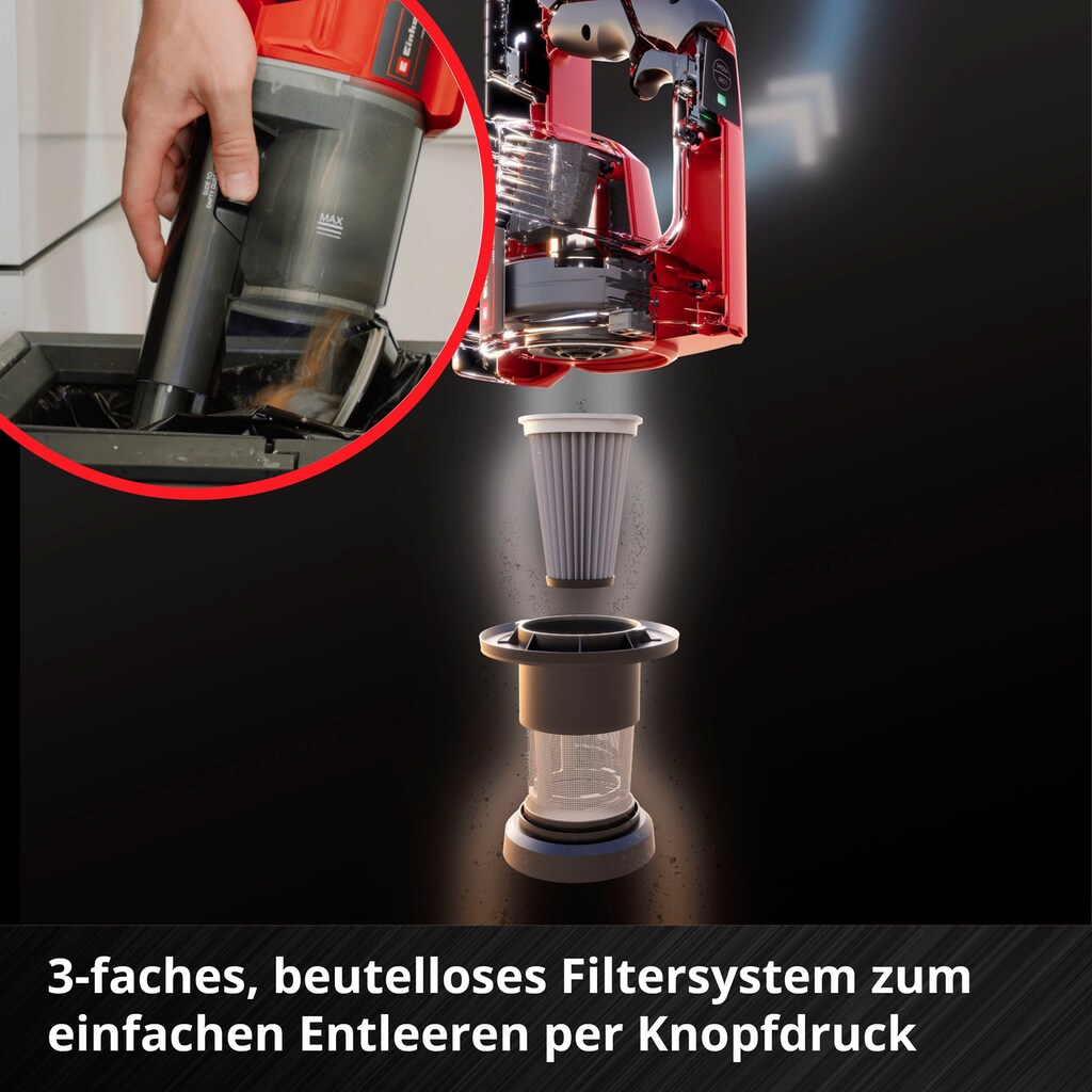 Einhell Akku-Hand-und Stielstaubsauger »TE-SV 18 Li«