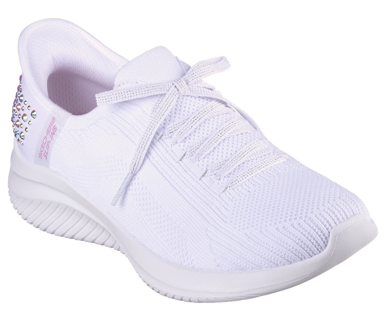 Skechers Slip-On Sneaker »ULTRA FLEX 3.0-SHINING GLITZ«, Komfortschuh, Slipper, Sneaker mit...