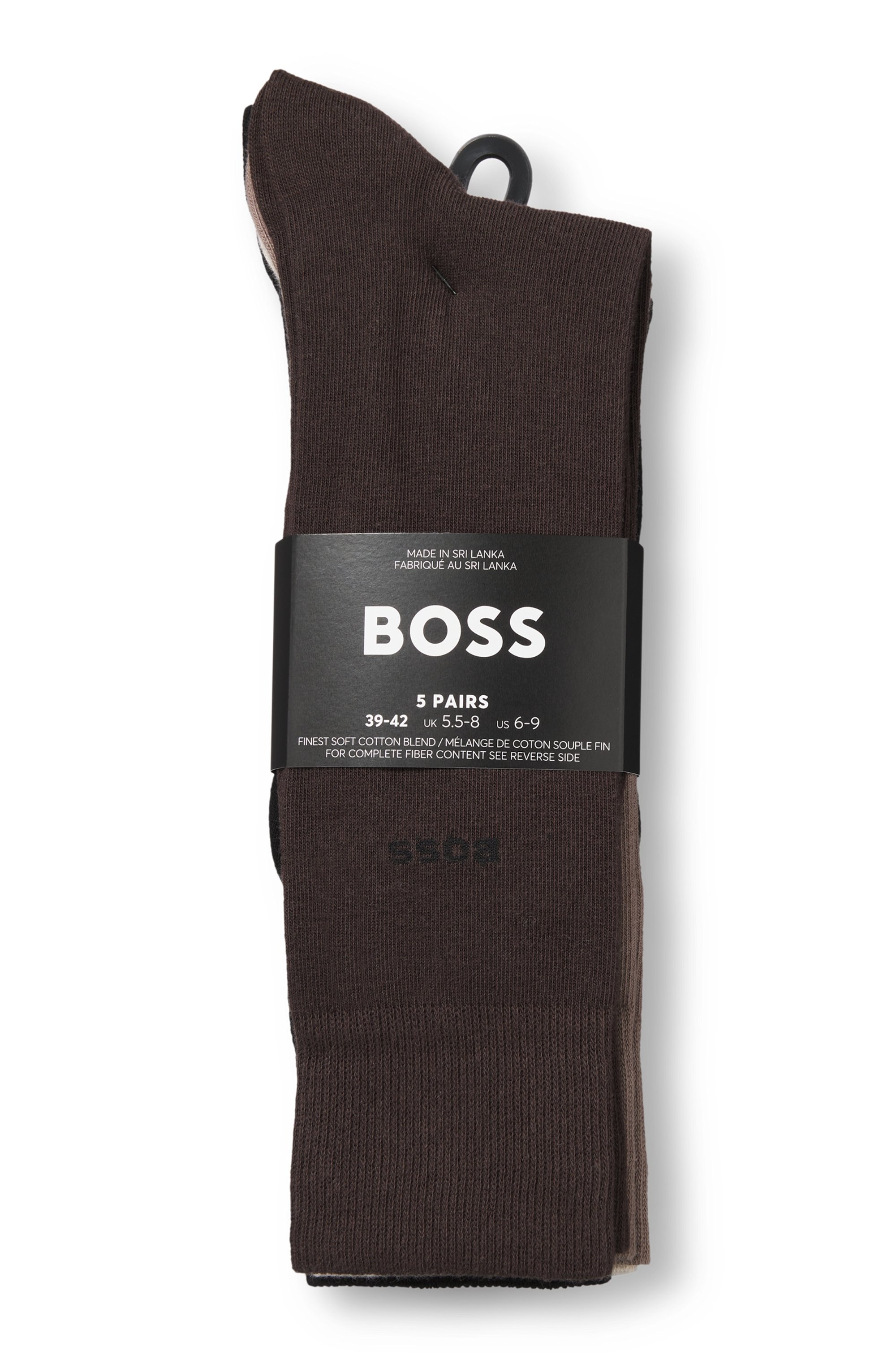BOSS Socken "5P Uni Color CC", (5 Paar), in klassischer Unifarbe günstig online kaufen