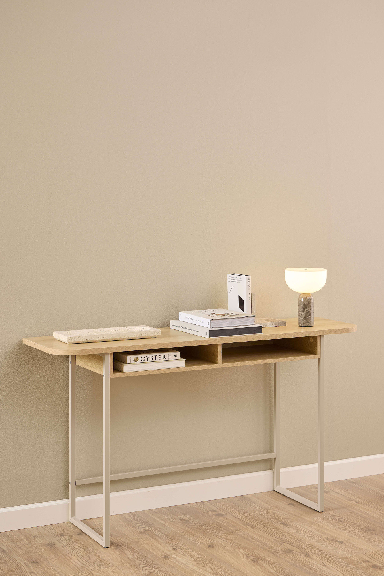 ACTONA GROUP Konsolentisch "Darlington" Tisch,Eiche,grau,140x40x77cm
