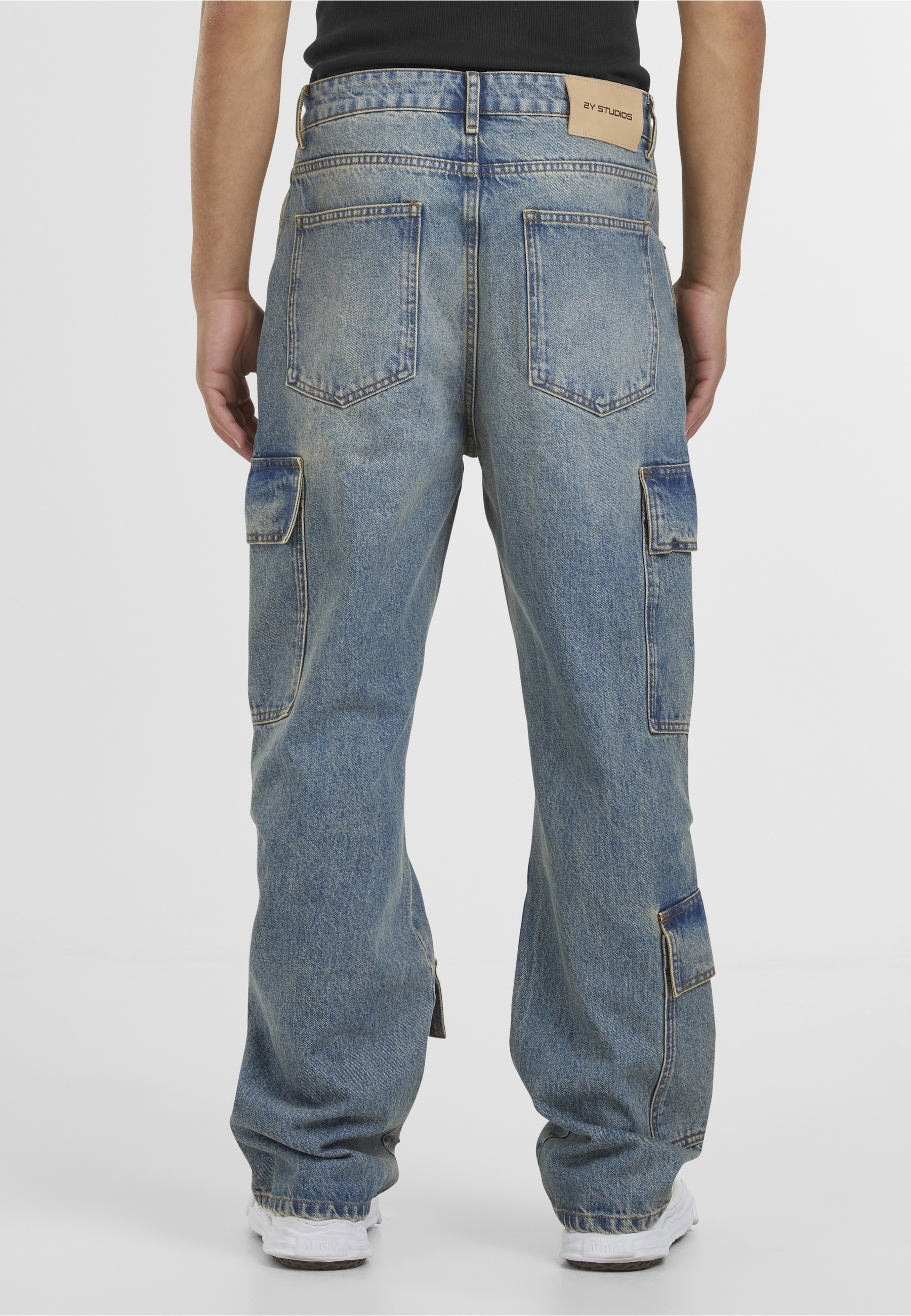 2Y Studios Stoffhose »2Y Studios Vorin Cargo Baggy Jeans«