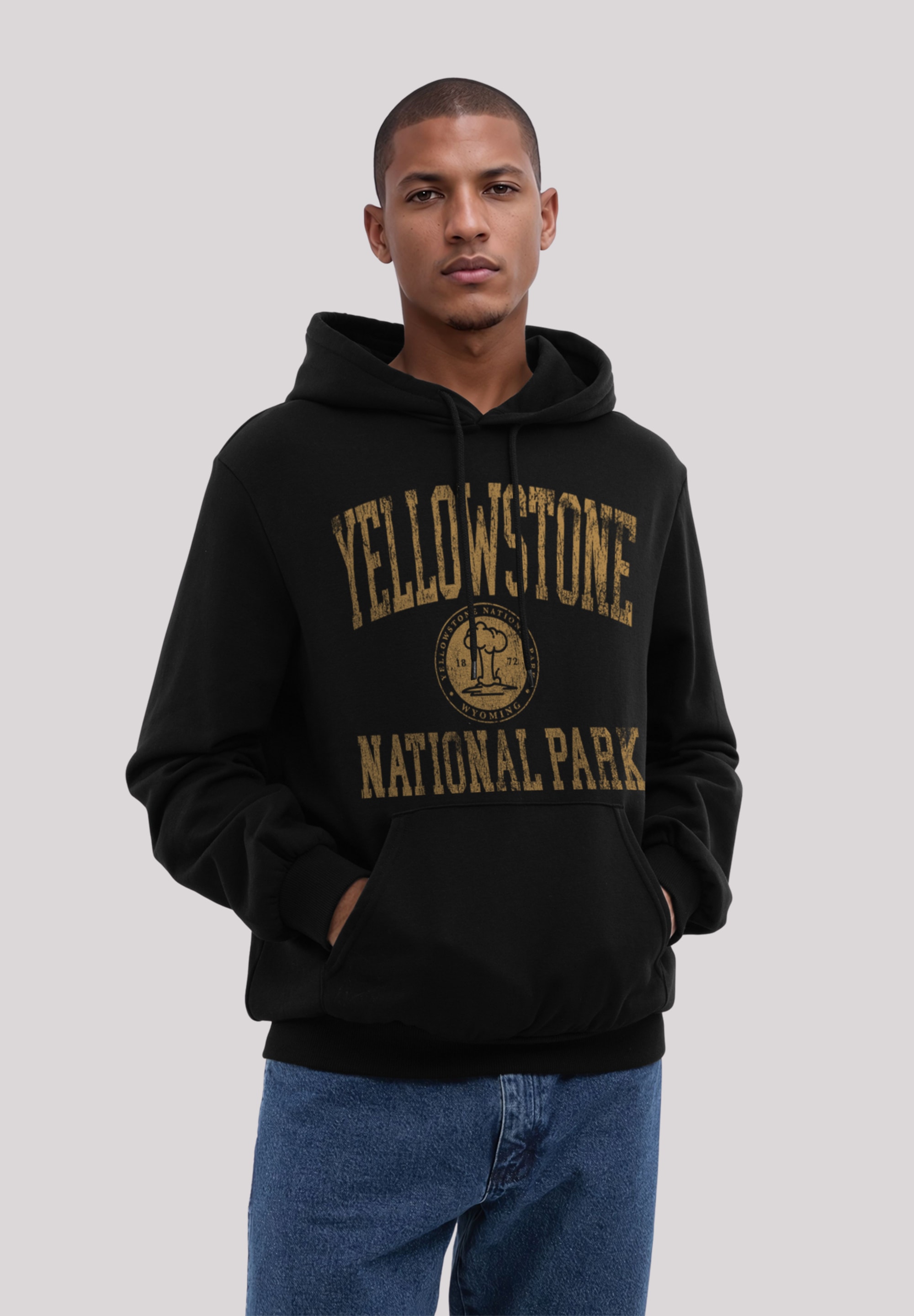 F4NT4STIC Kapuzenpullover "US National Parks Yellowstone Wyoming", Premium günstig online kaufen