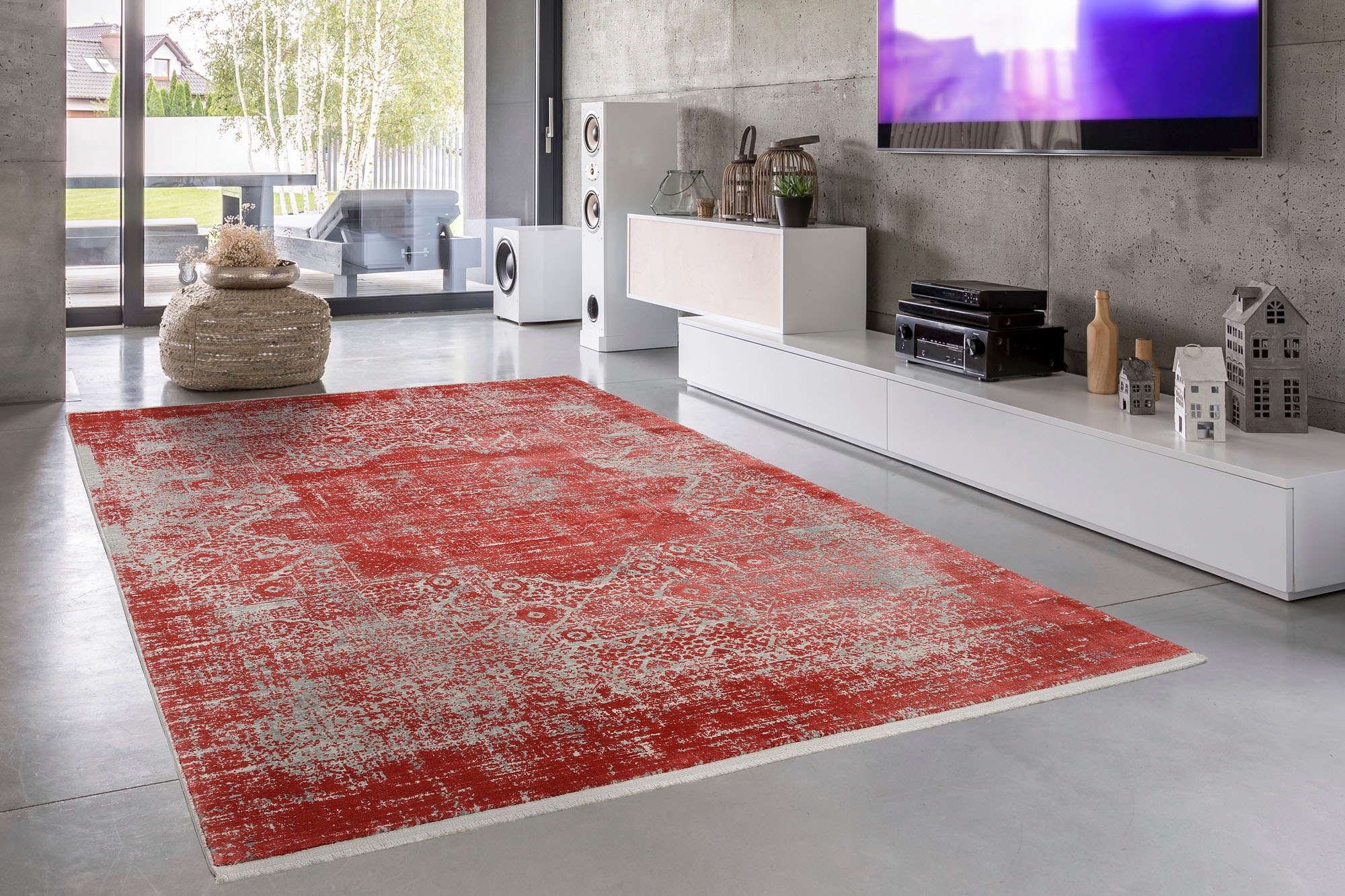 OCI DIE TEPPICHMARKE Teppich »COLOUR MEDI«, rechteckig, 8 mm Höhe
