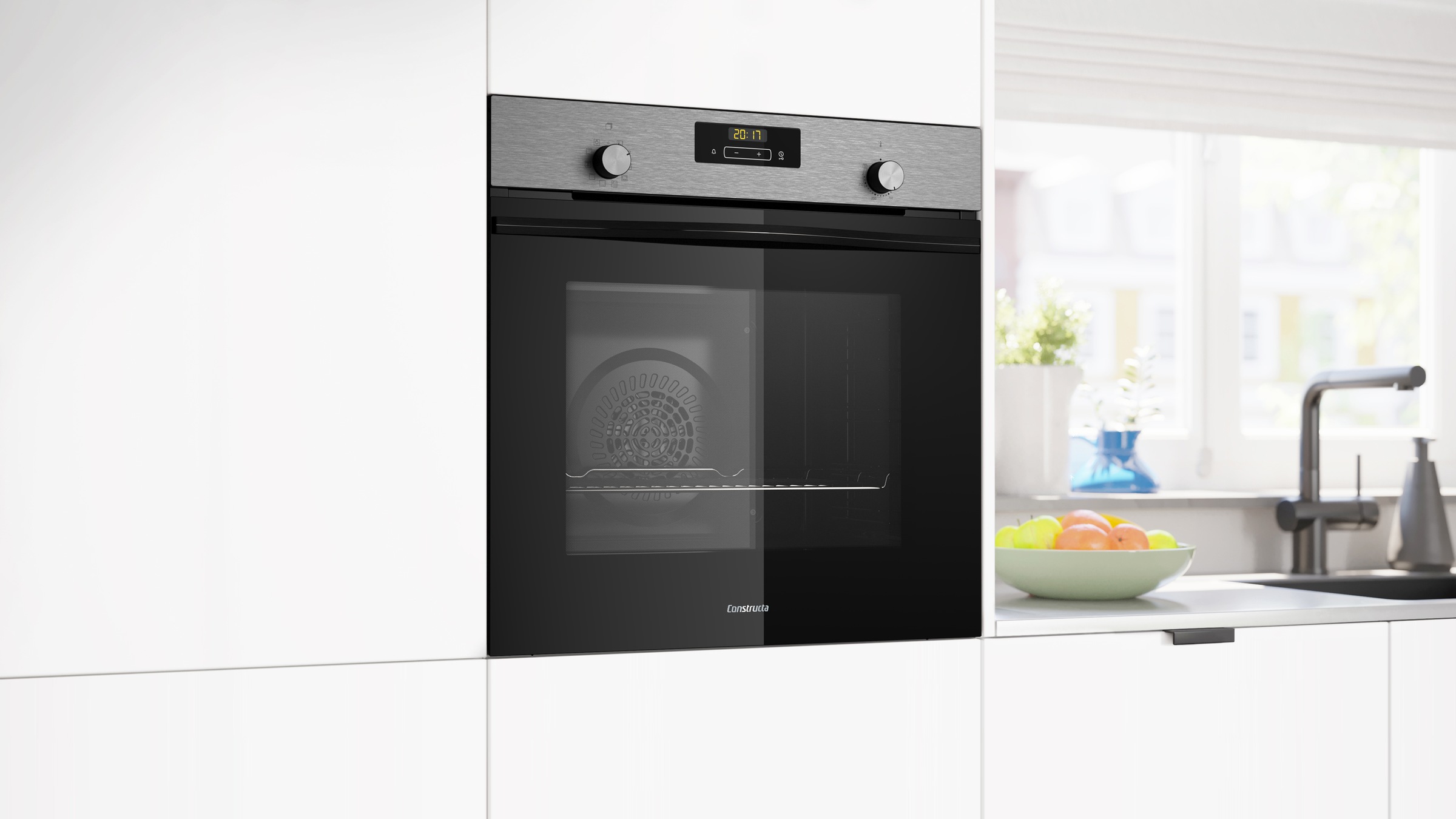Constructa Einbaubackofen "CF3M61053" mit Teleskopauszug nachrüstbar günstig online kaufen