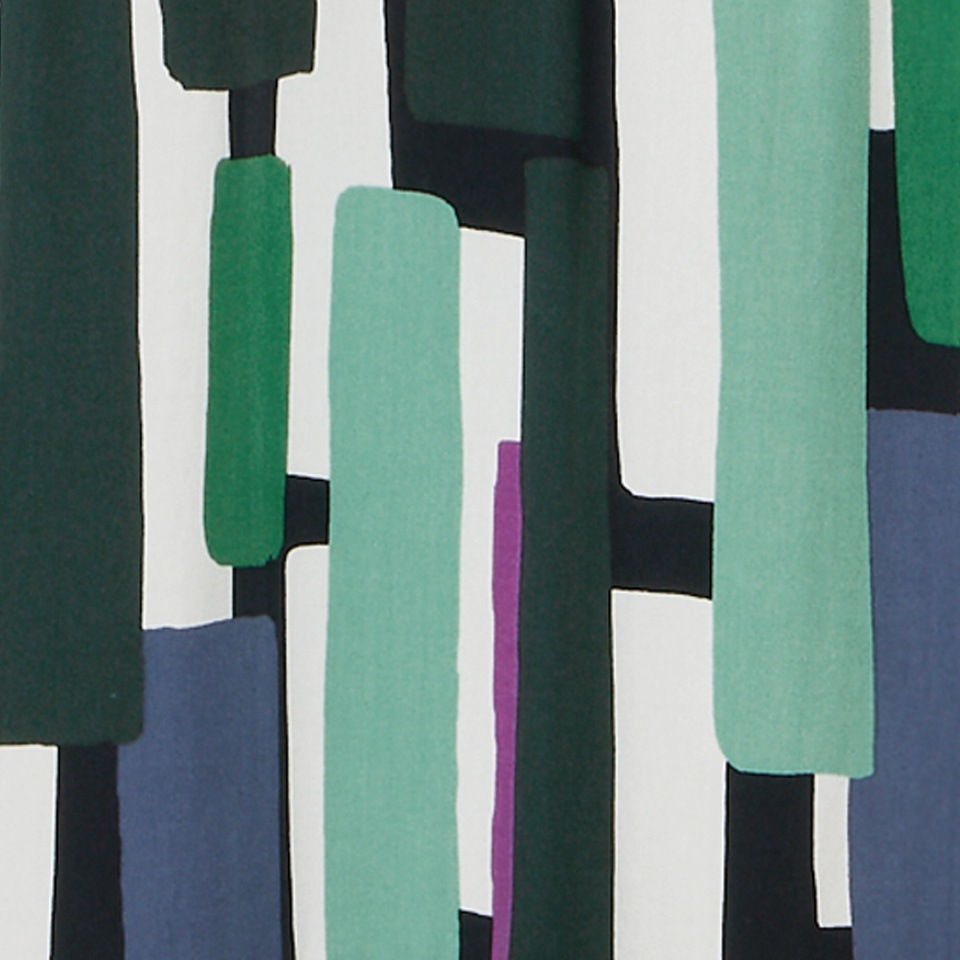 Cecil Midikleid, mit allover Grafikprint