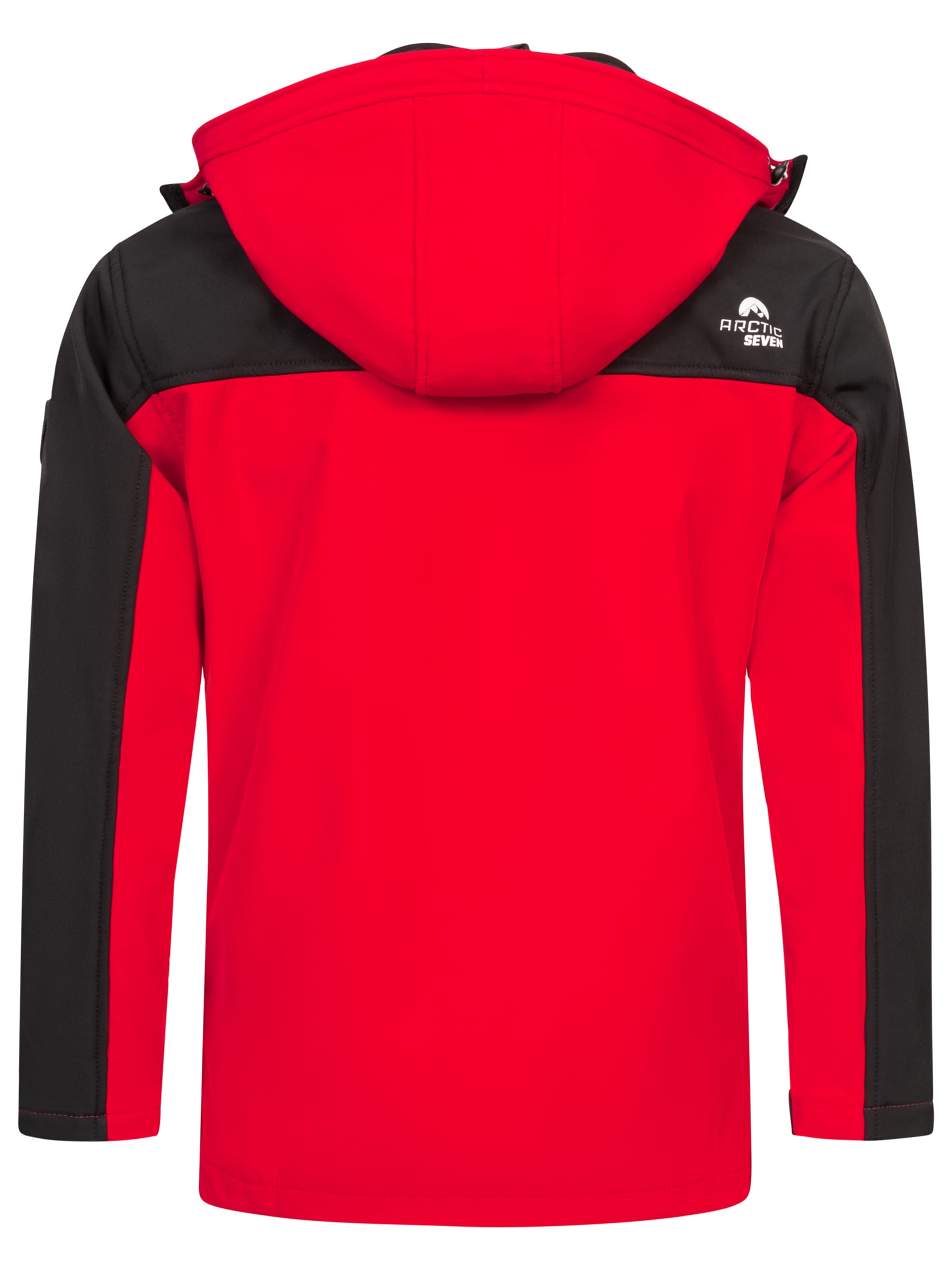 Arctic Seven Softshelljacke »ASSurvivo«, Outdoorjacke mit abnehmbarer Kapuze