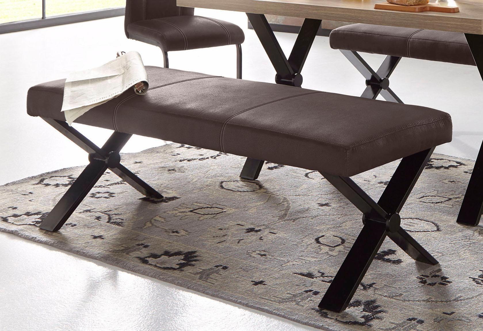 Homexperts Sitzbank »Colt«, Breite 140 oder 160 cm, Microfaserbezug in Vintage-Optik